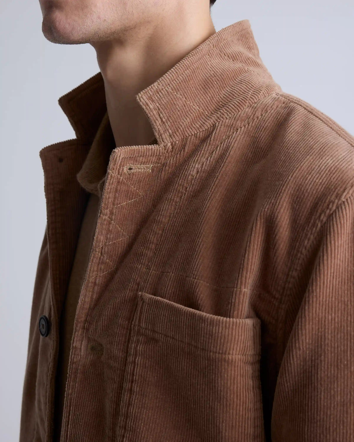 Organic Stretch Corduroy Chore Jacket