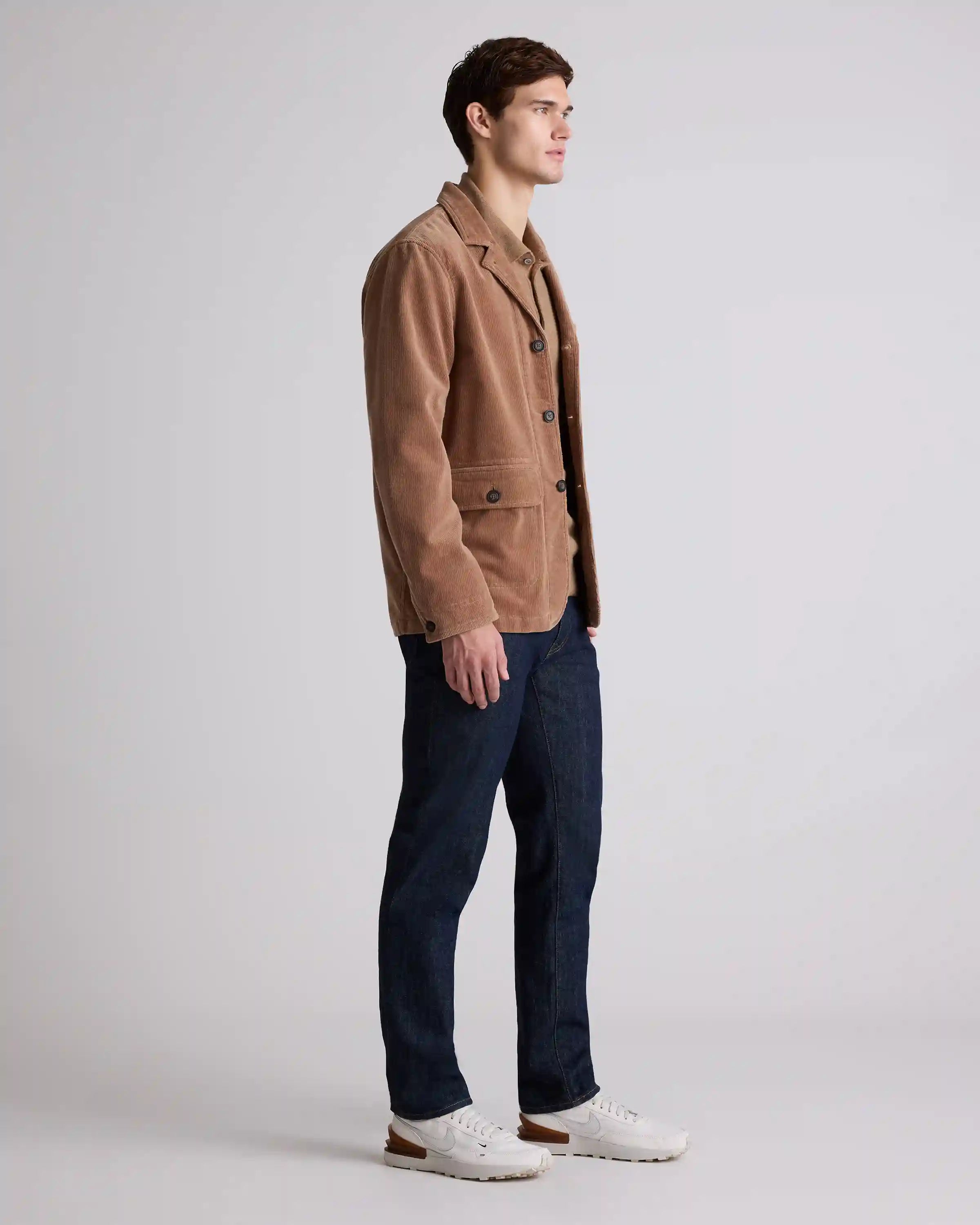 Organic Stretch Corduroy Chore Jacket