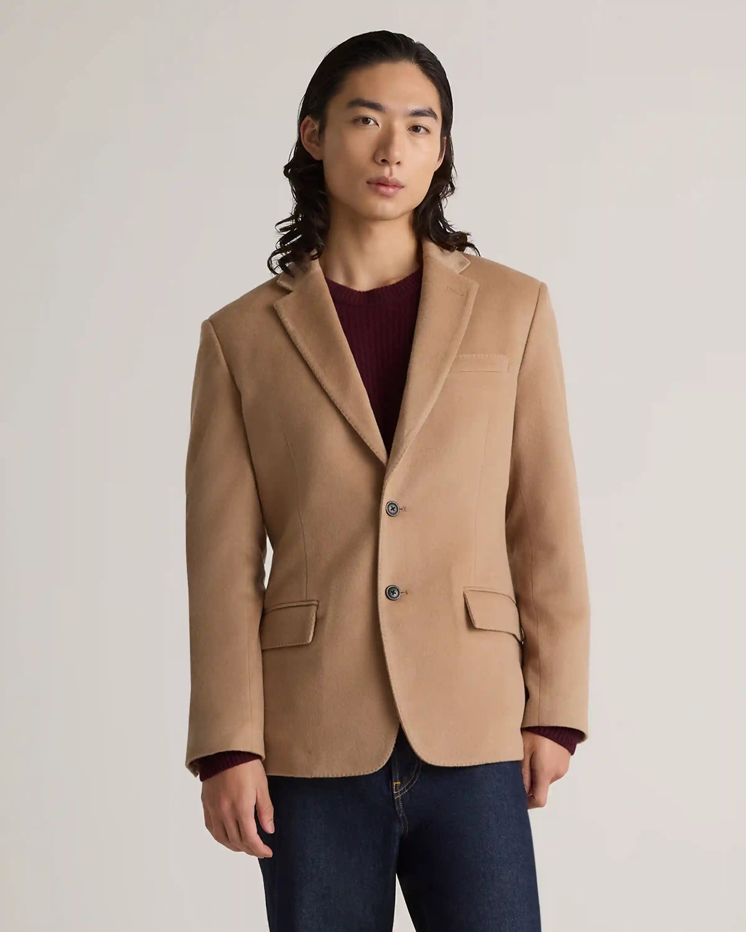 100% Mongolian Cashmere Blazer