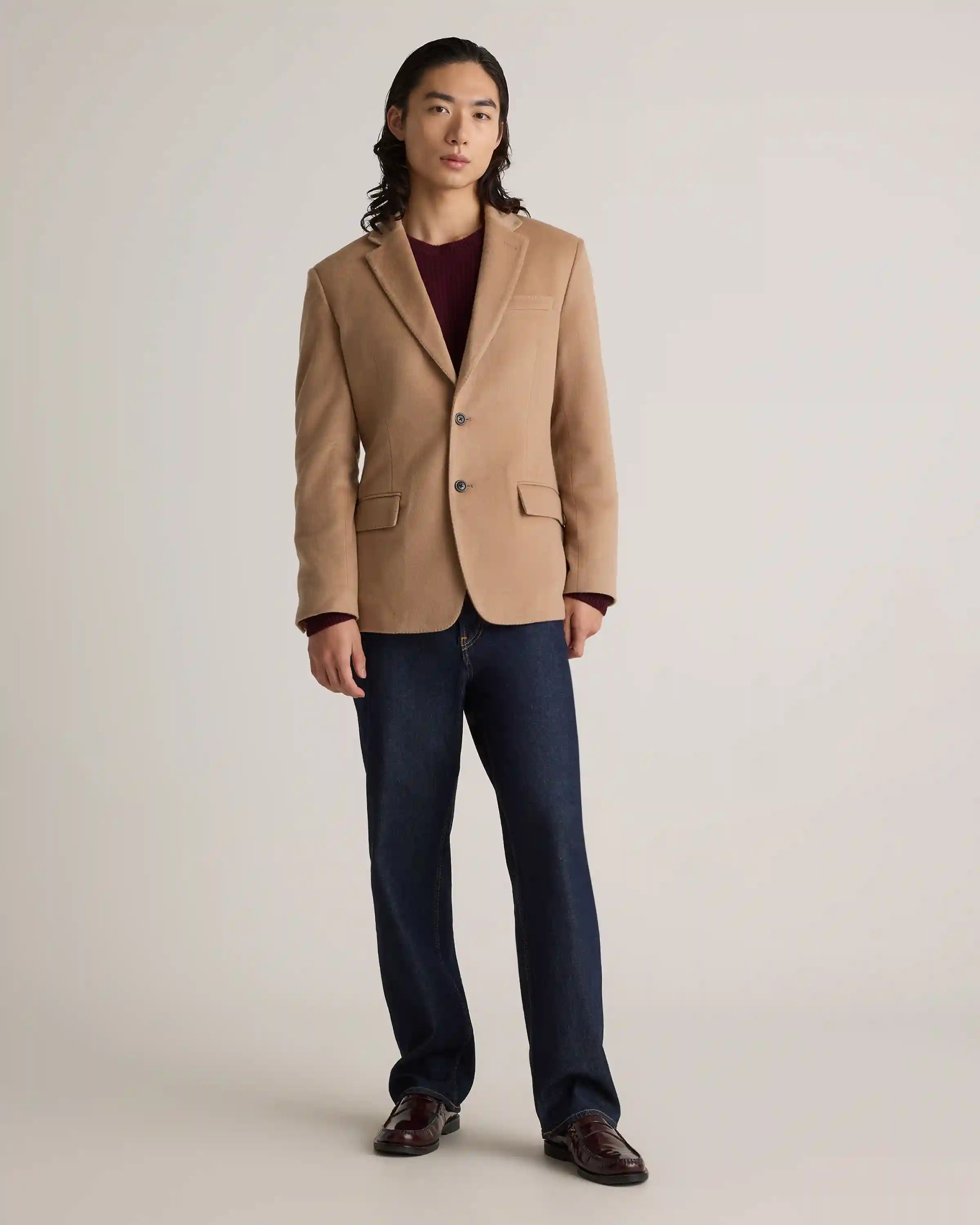 100% Mongolian Cashmere Blazer