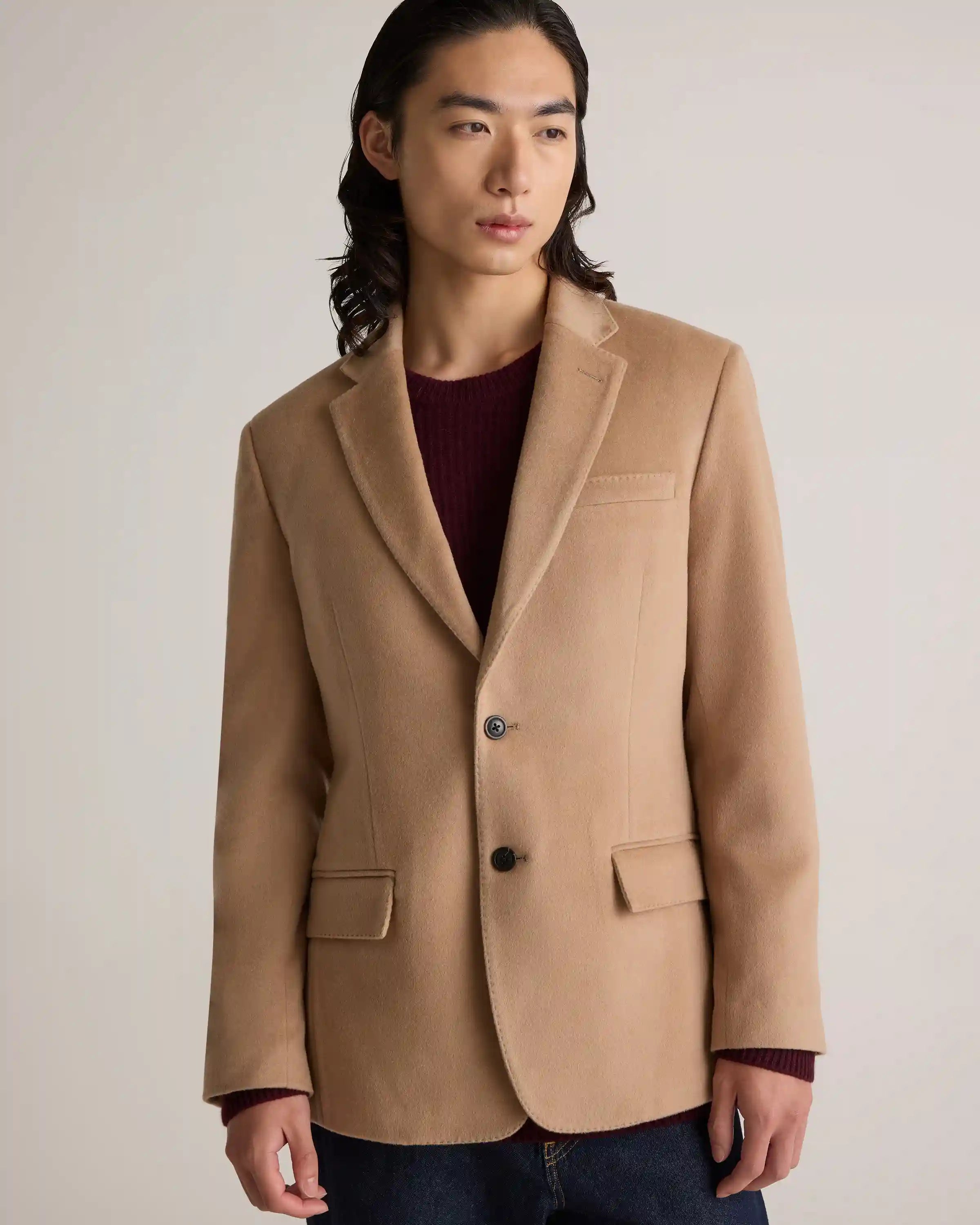 100% Mongolian Cashmere Blazer