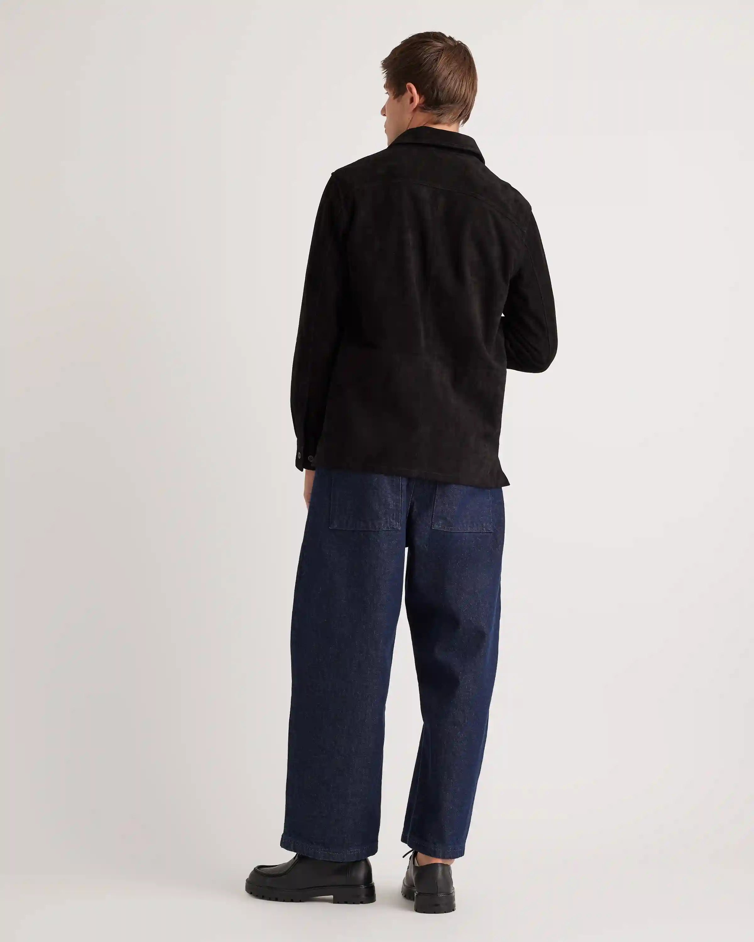 100% Suede Overshirt