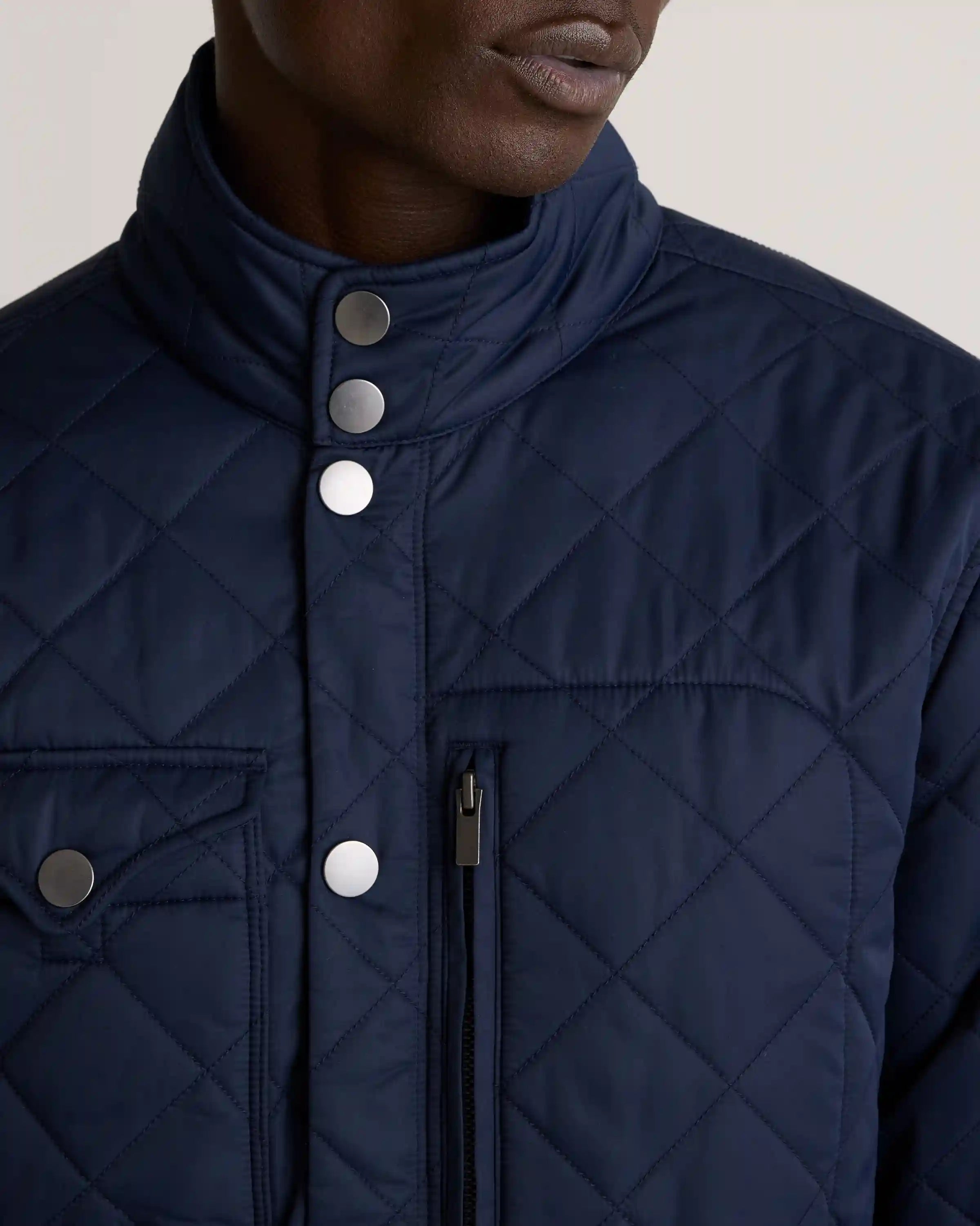 Featherless Quilted Utility Jacket