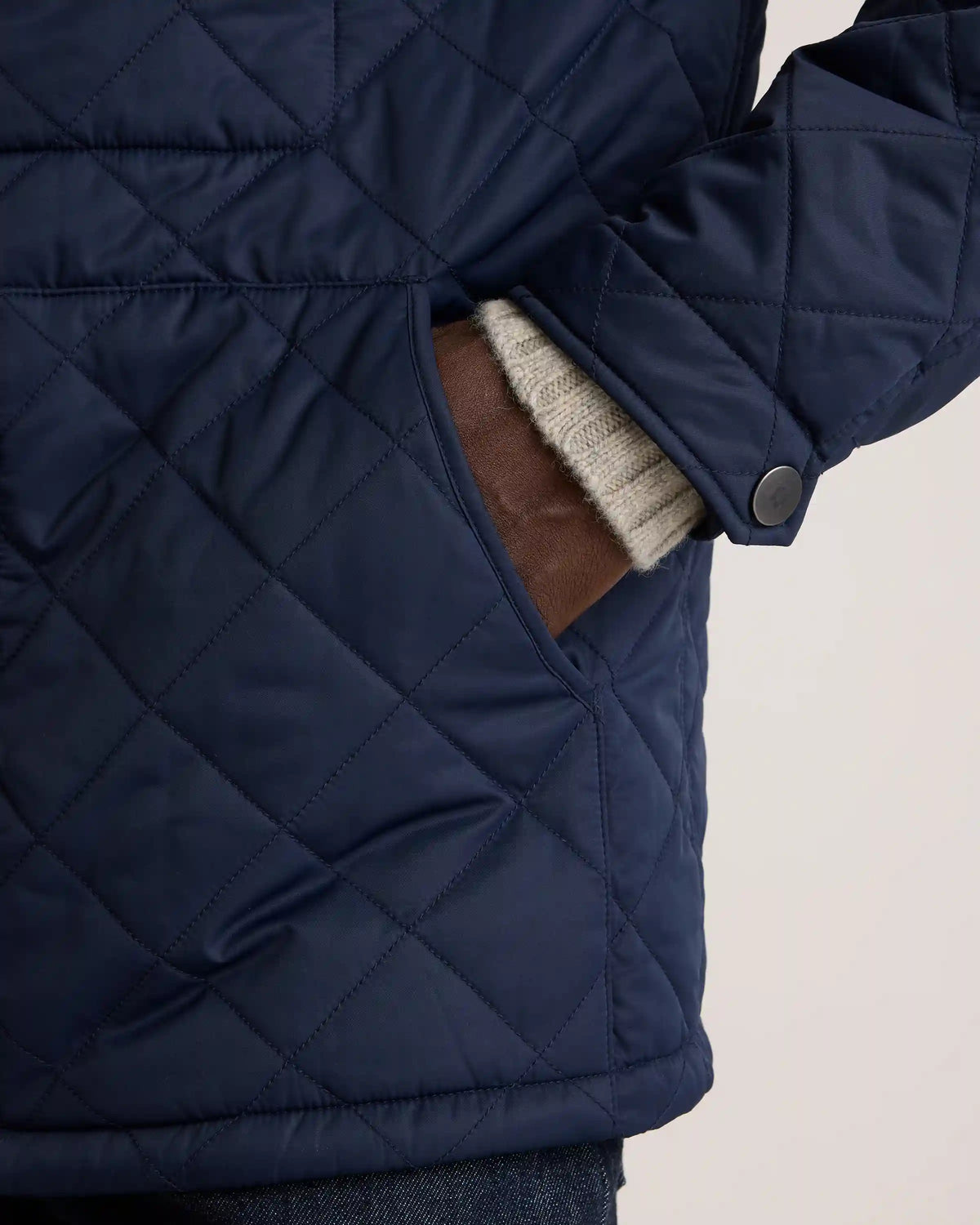 Featherless Quilted Utility Jacket