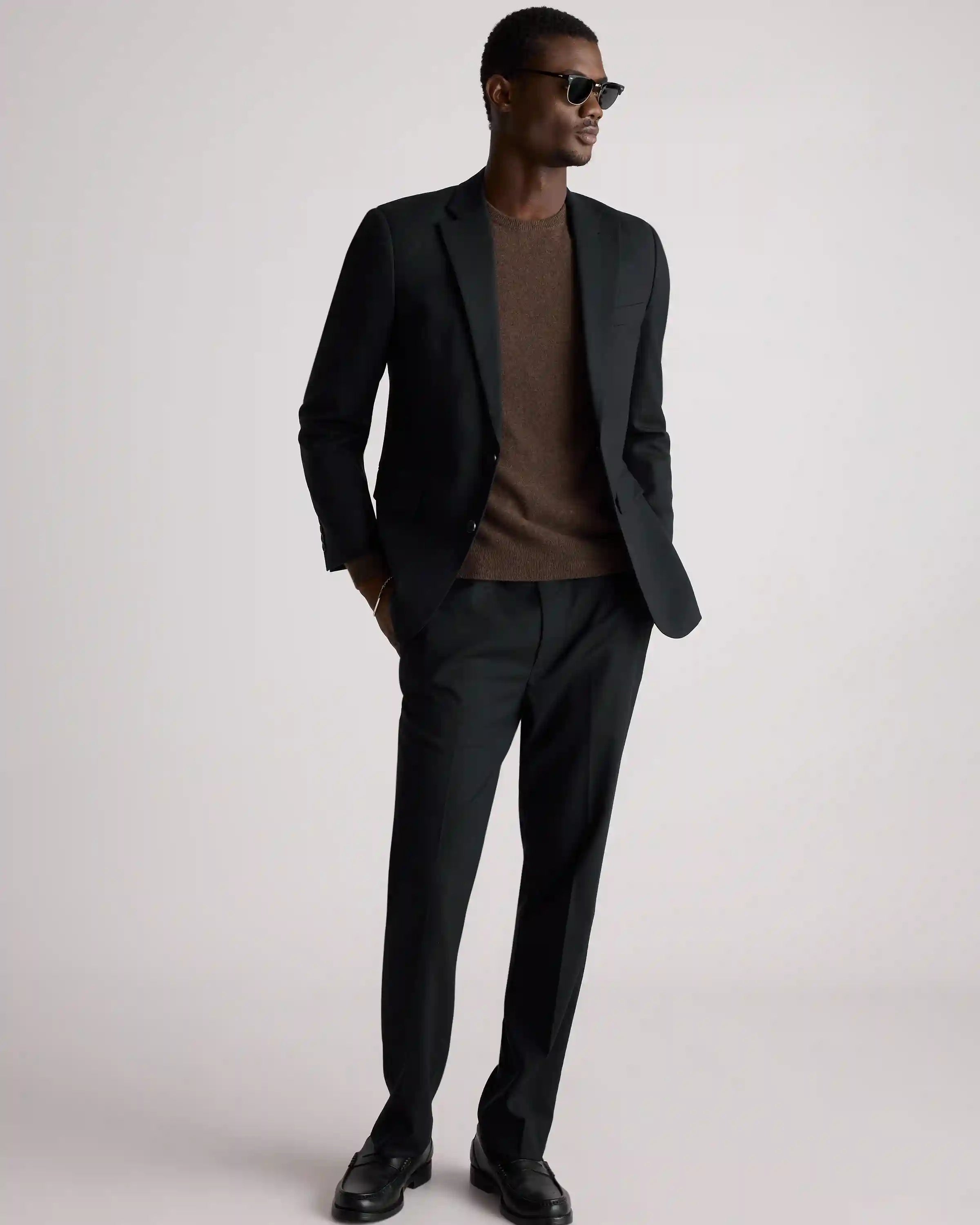 Stretch Wool Blazer