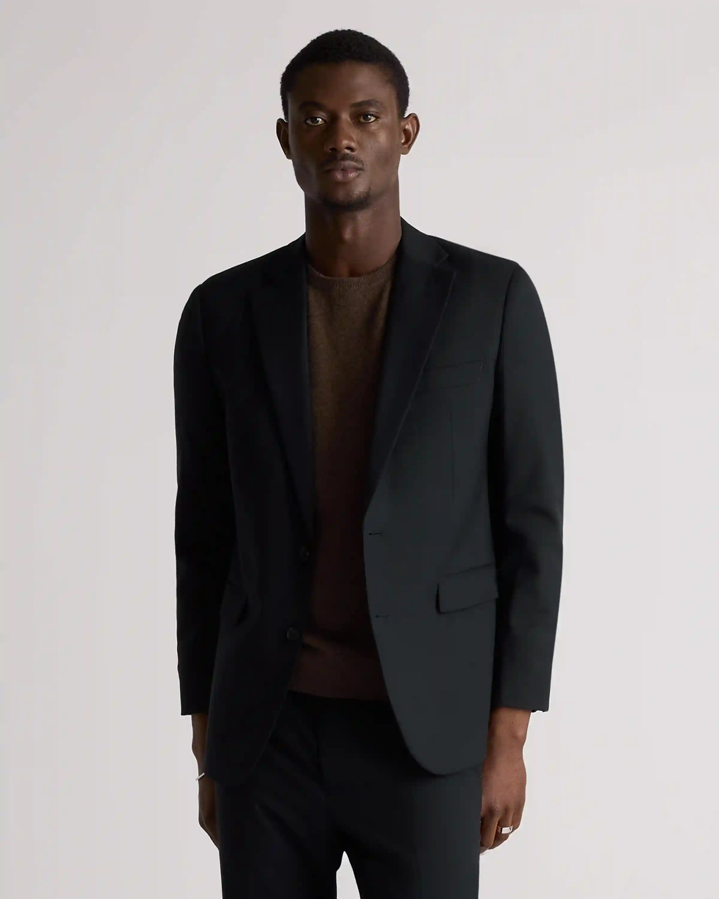 Stretch Wool Blazer