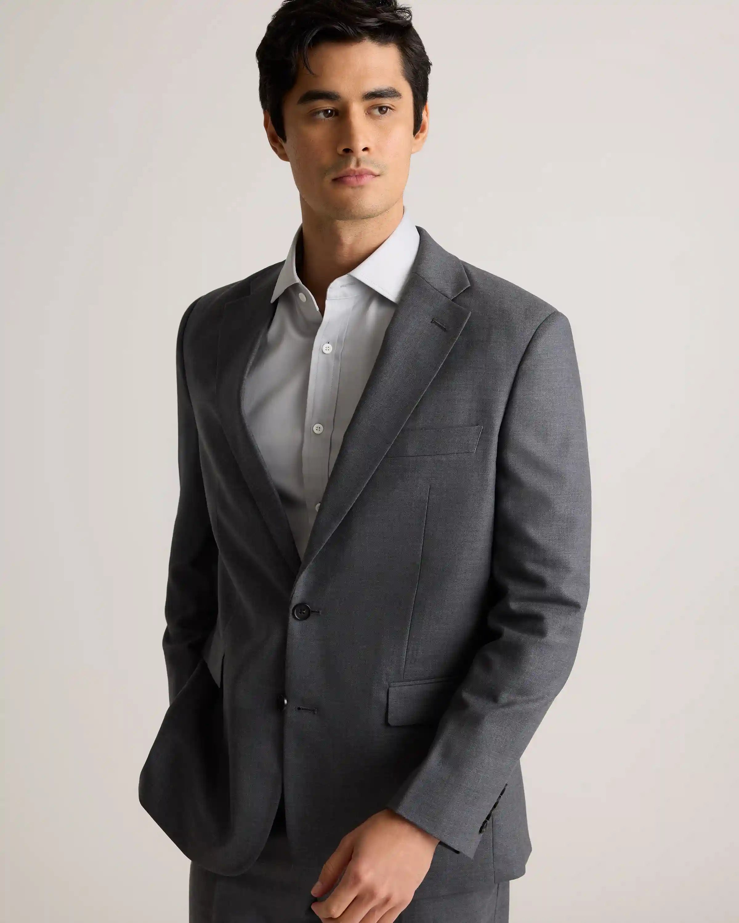 Stretch Wool Blazer