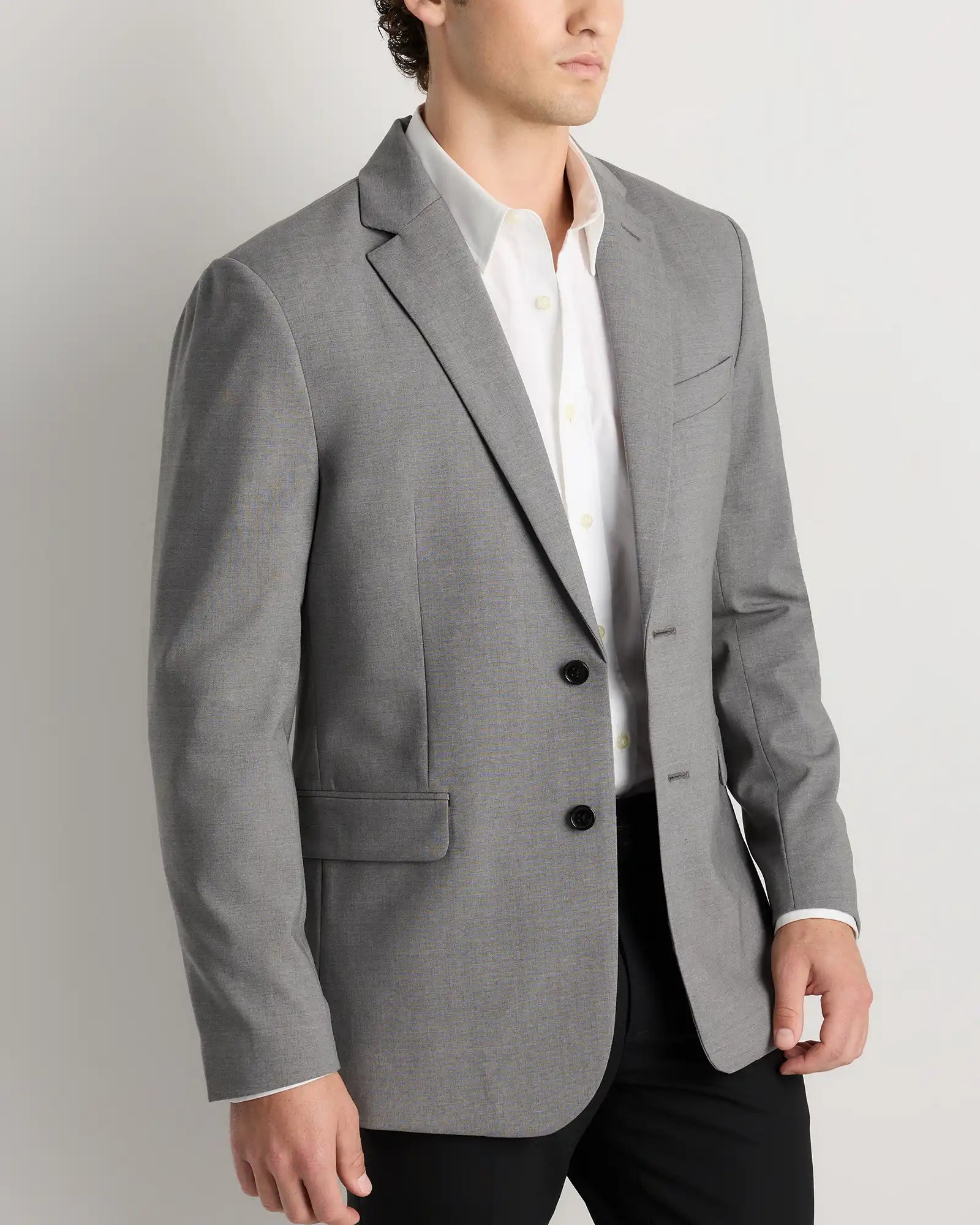Stretch Wool Blazer