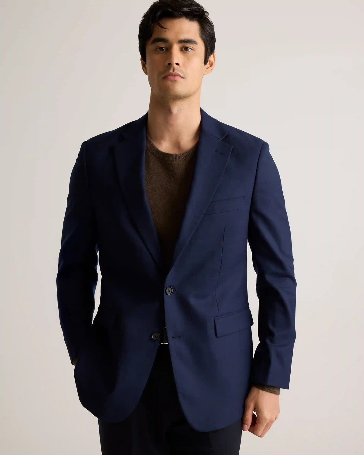 Stretch Wool Blazer