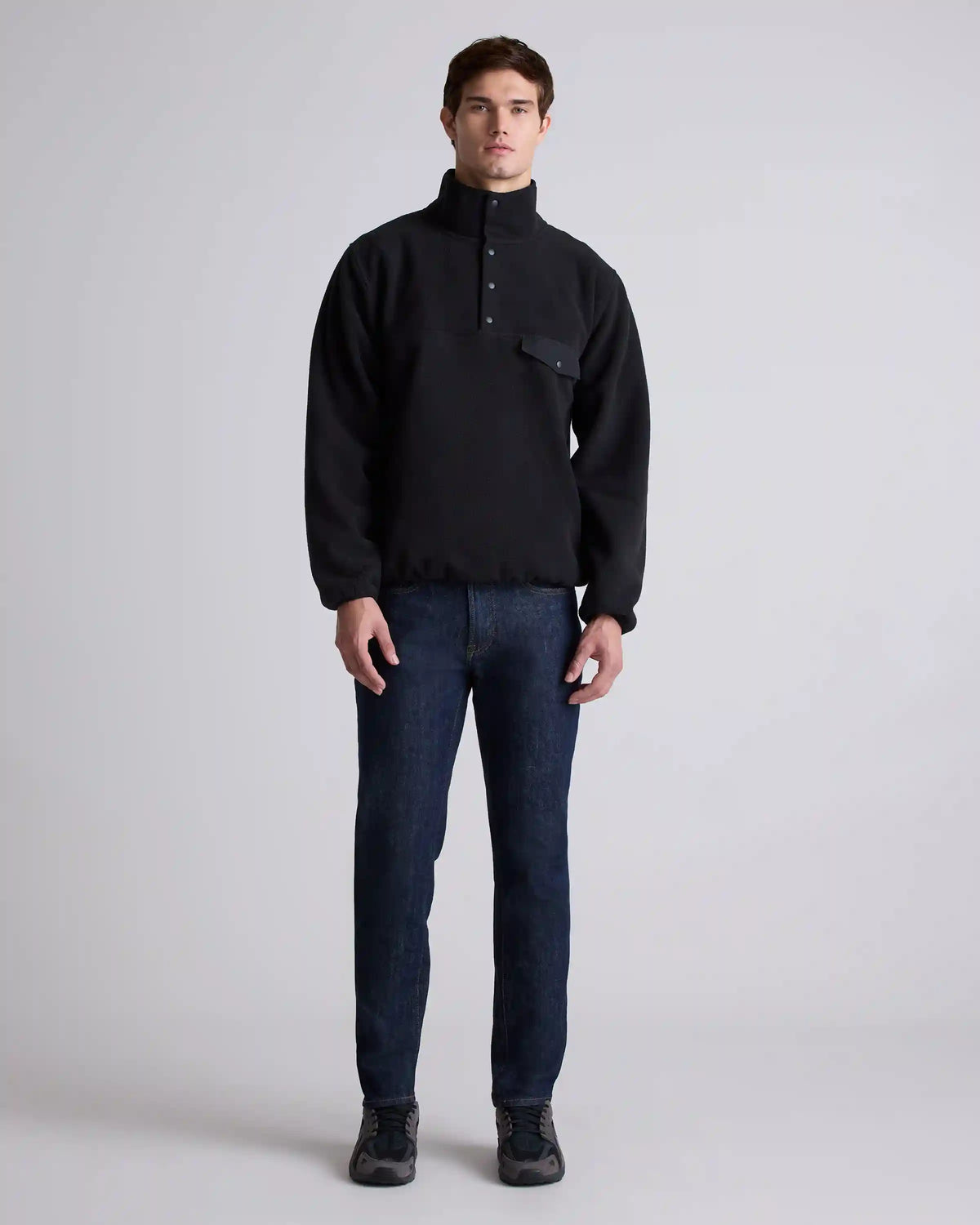 Polar Fleece Snap Pullover