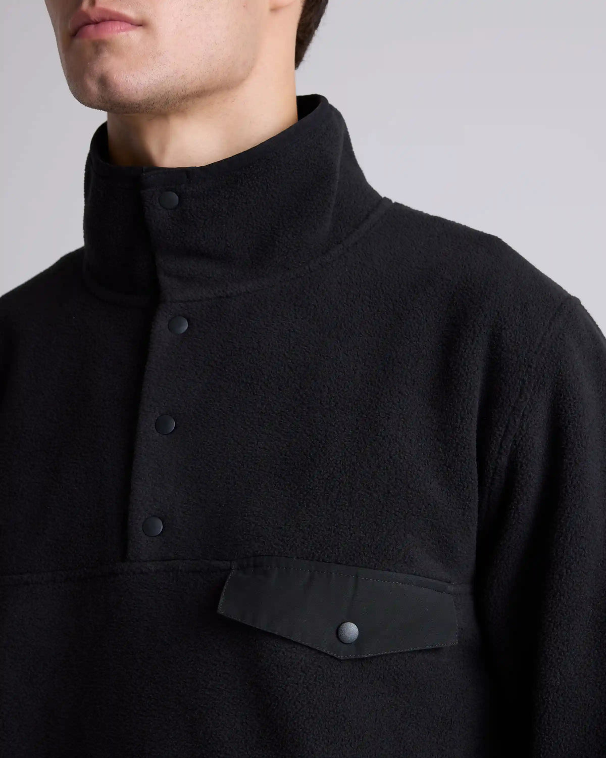 Polar Fleece Snap Pullover