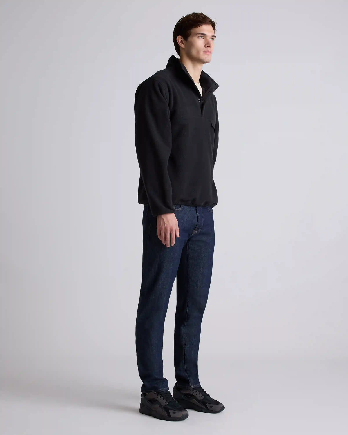 Polar Fleece Snap Pullover