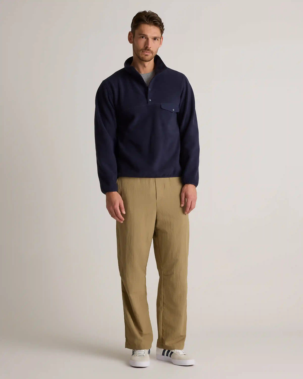 Polar Fleece Snap Pullover