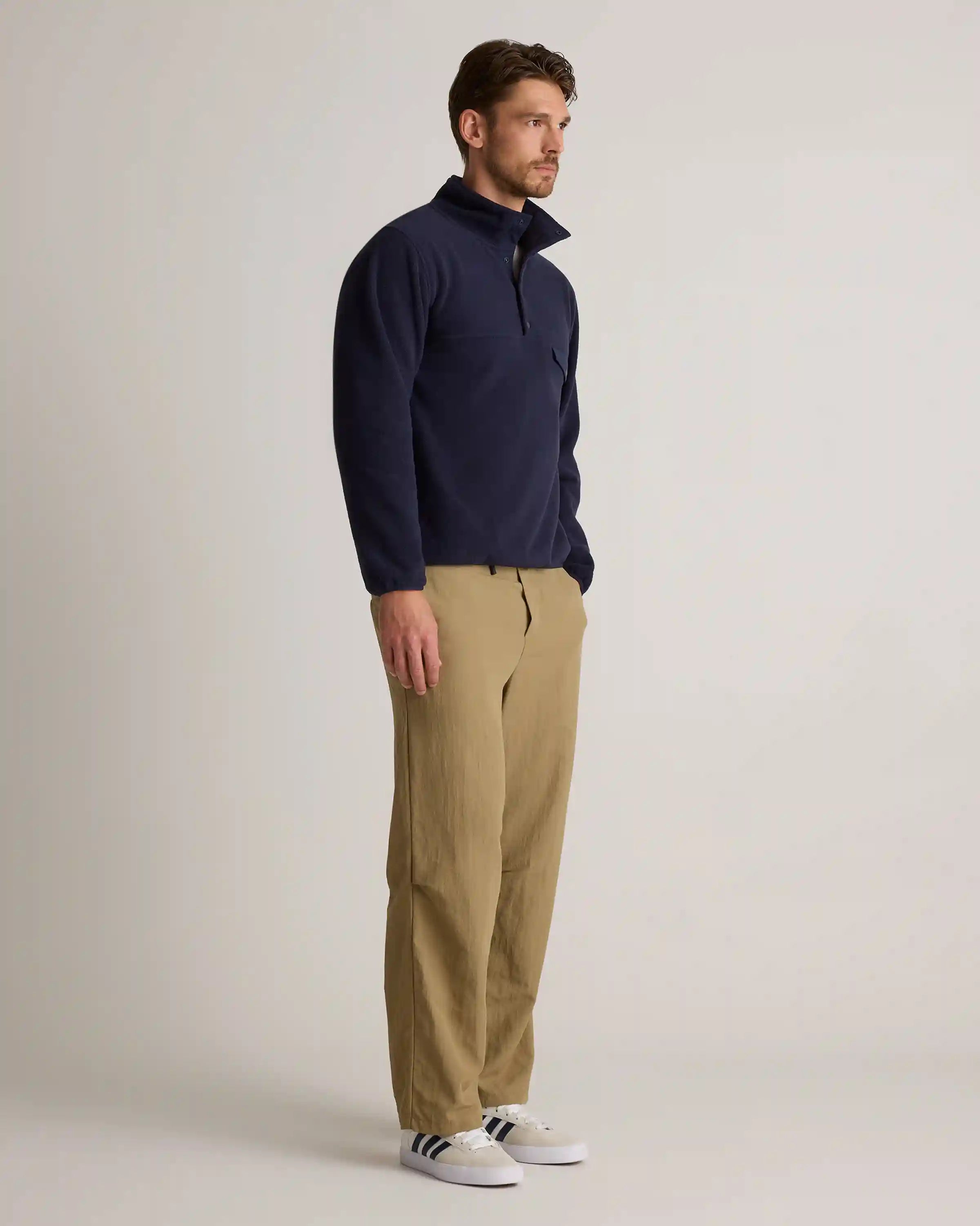 Polar Fleece Snap Pullover