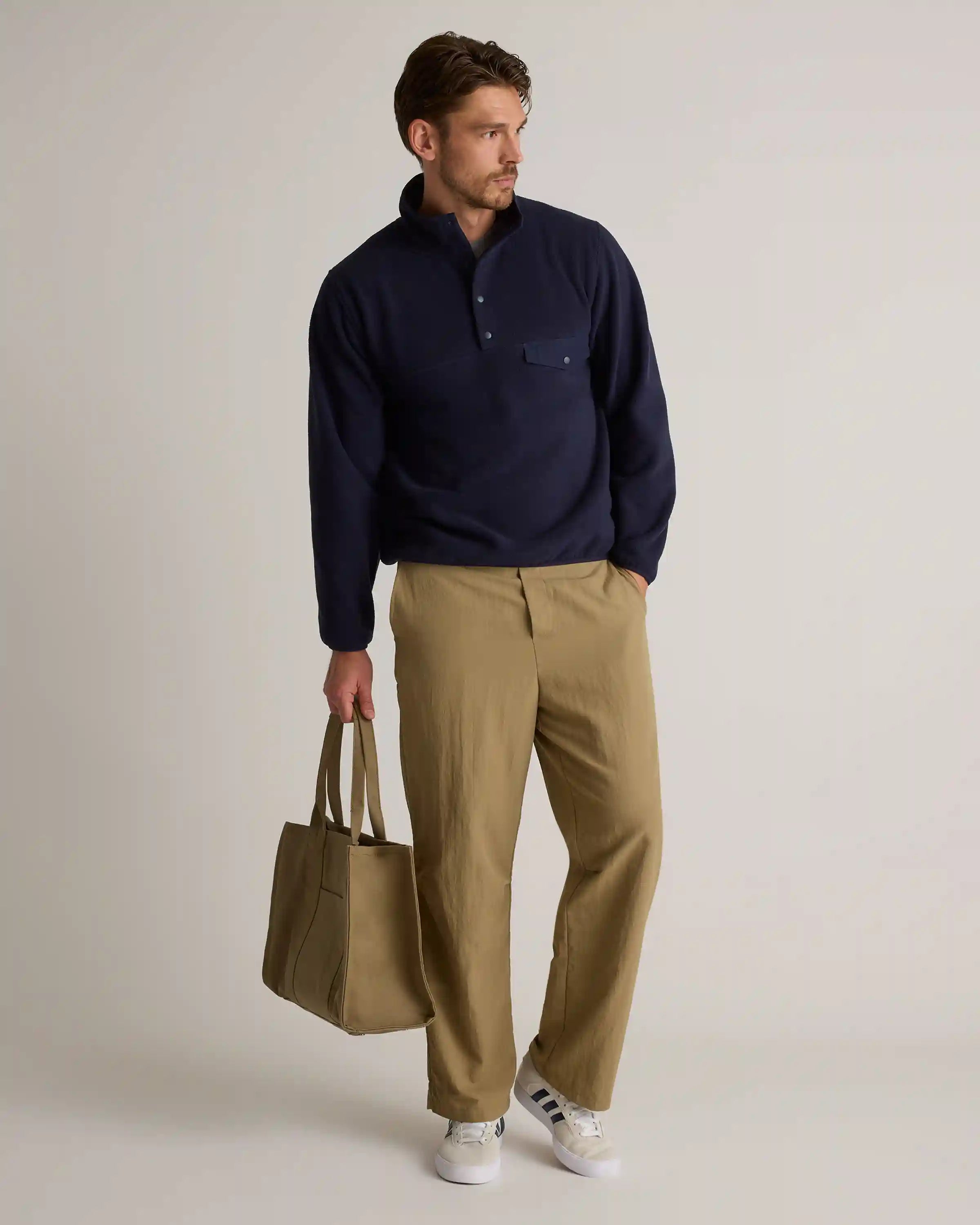 Polar Fleece Snap Pullover