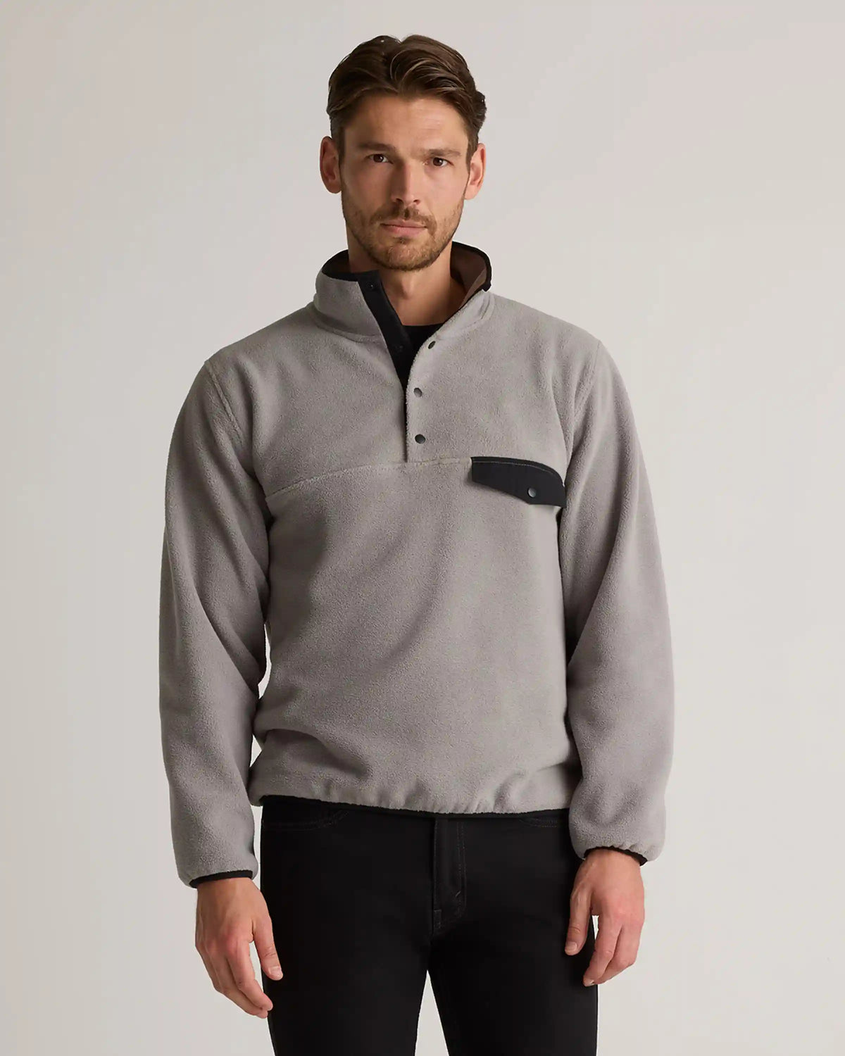 Polar Fleece Snap Pullover