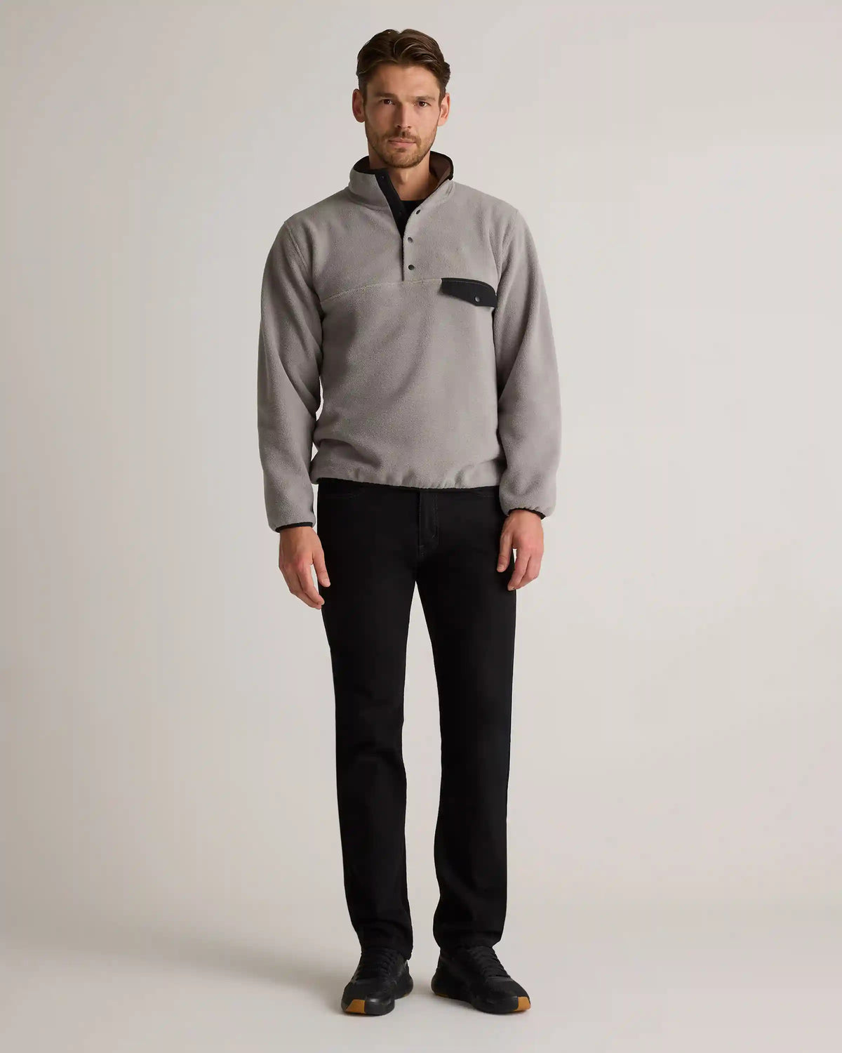Polar Fleece Snap Pullover