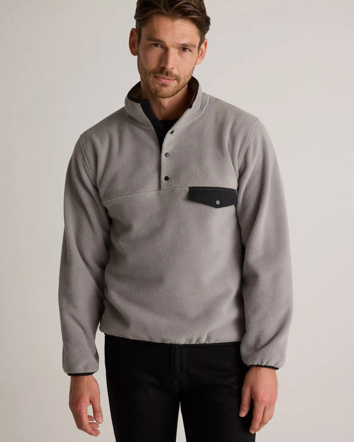 Polar Fleece Snap Pullover