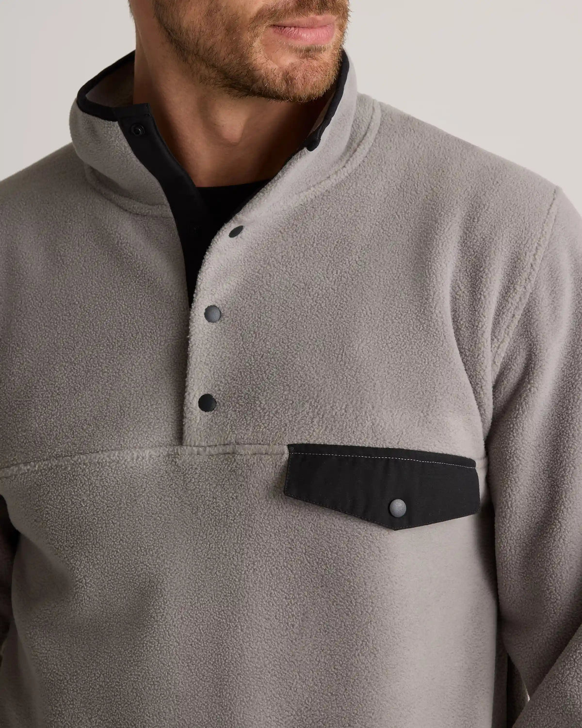 Polar Fleece Snap Pullover