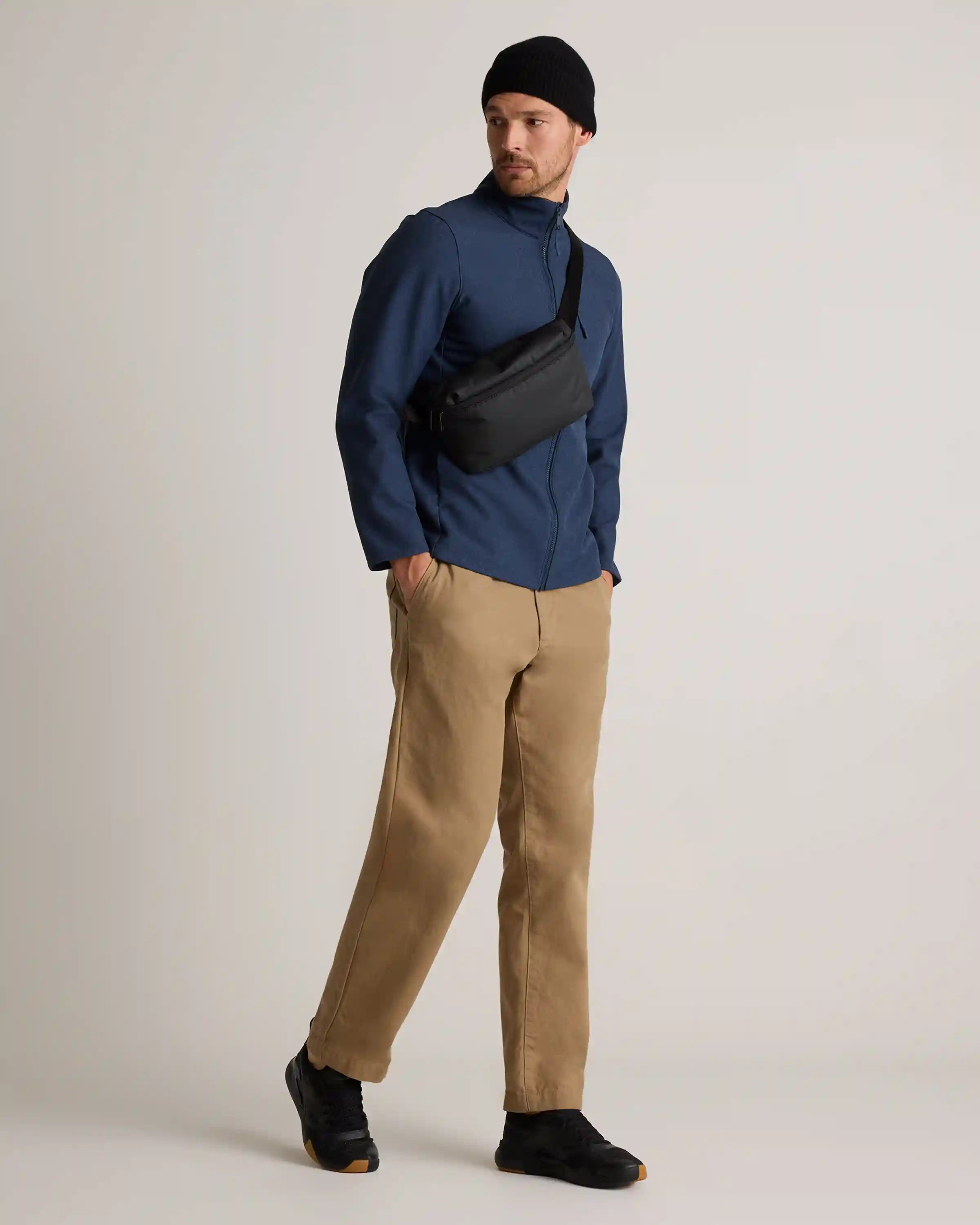 Softshell Fleece-Lined Full-Zip Jacket