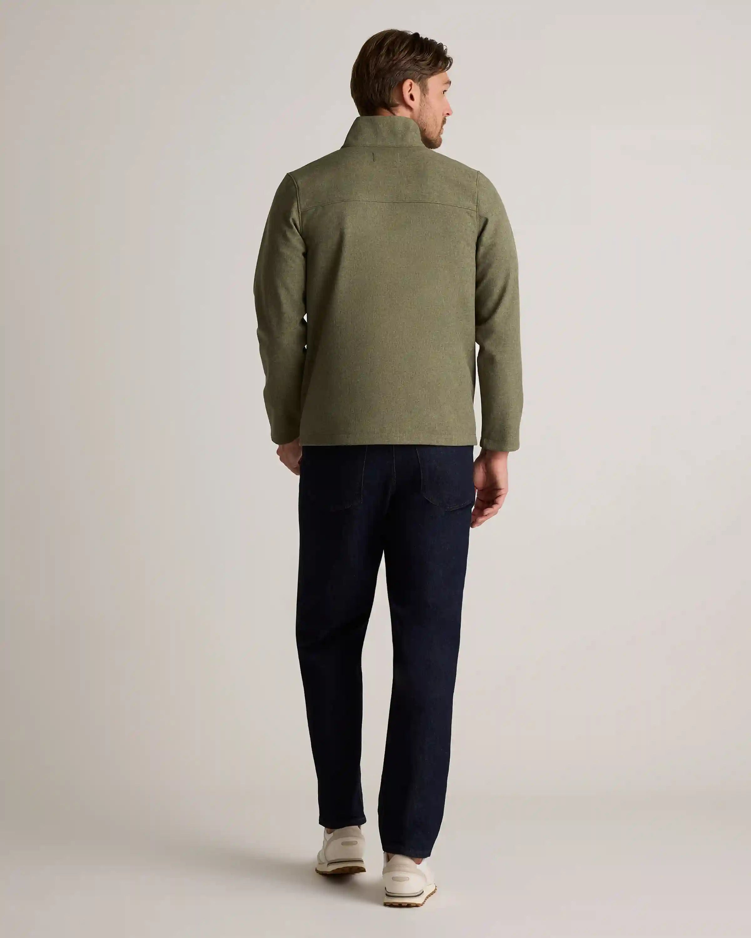 Softshell Fleece-Lined Full-Zip Jacket