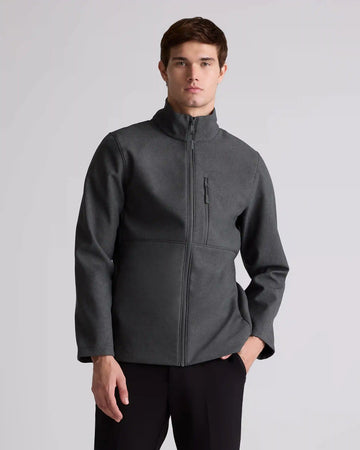 Softshell Fleece-Lined Full-Zip Jacket