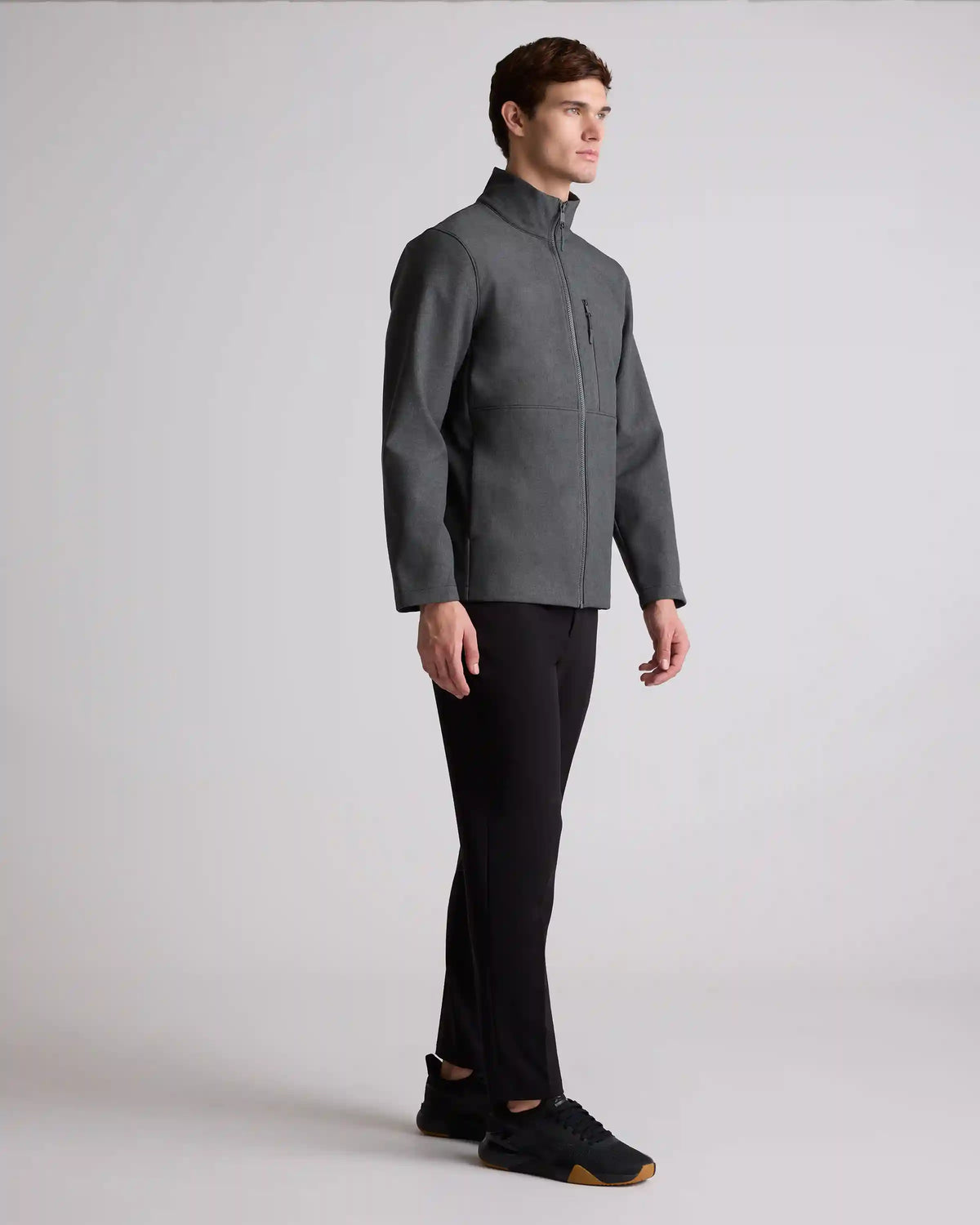 Softshell Fleece-Lined Full-Zip Jacket