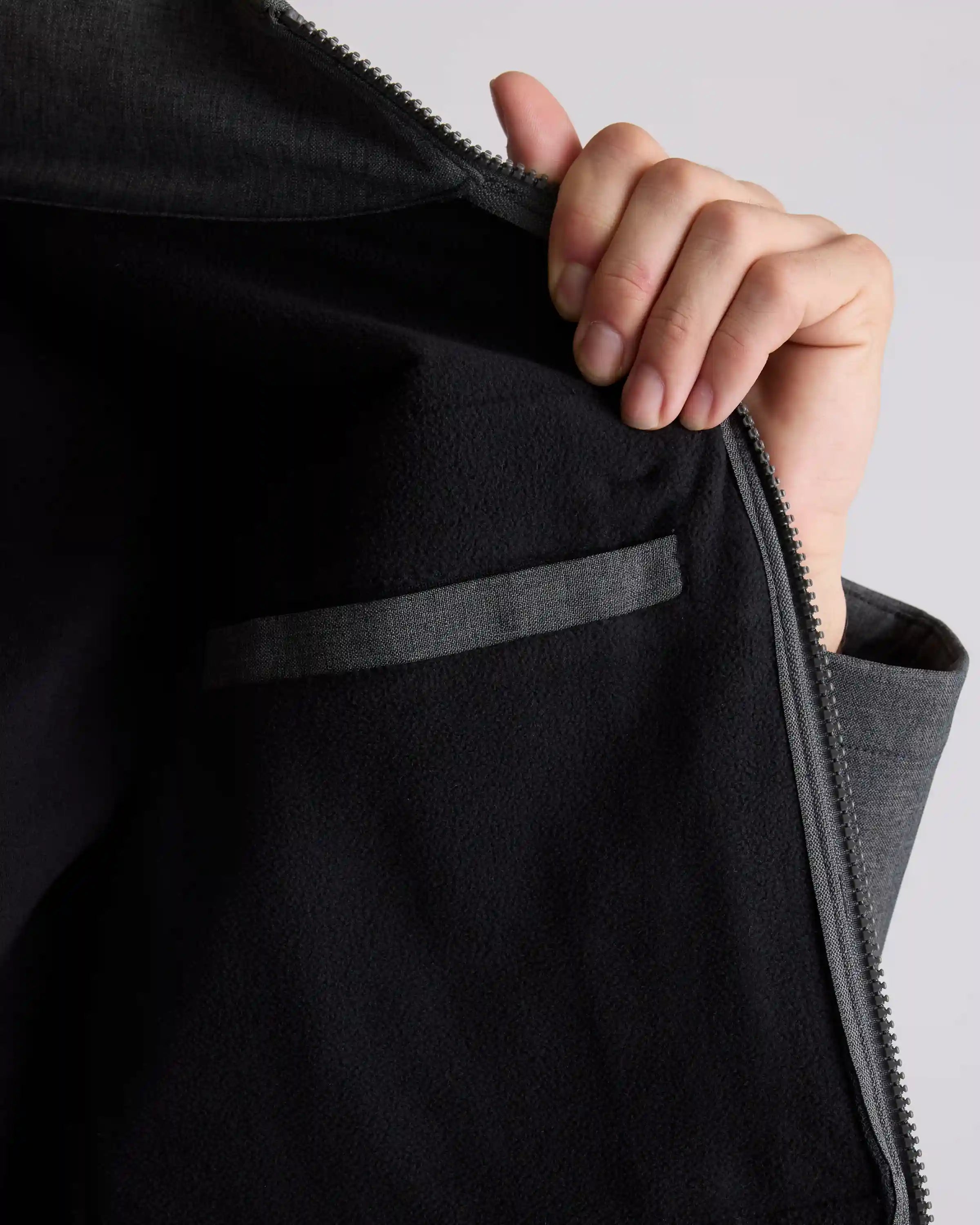 Softshell Fleece-Lined Full-Zip Jacket