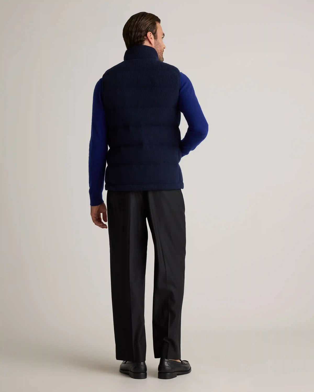 Mongolian Cashmere Puffer Vest
