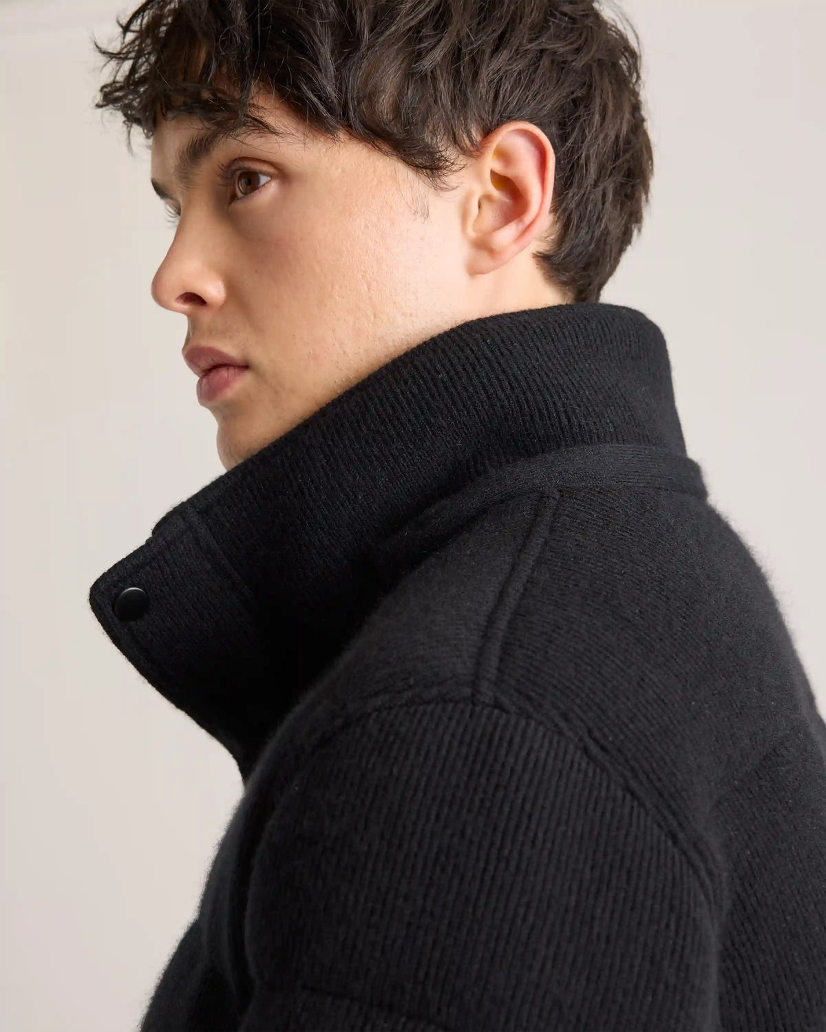 Mongolian Cashmere Puffer Coat