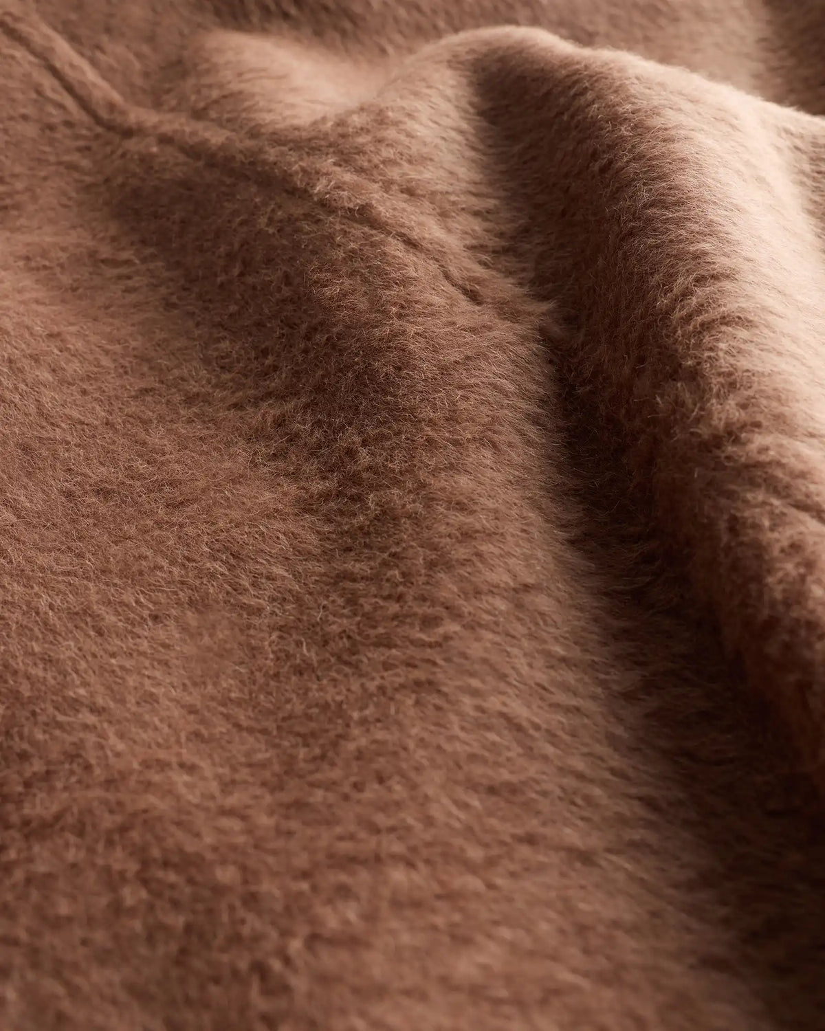 Alpaca-Wool Overcoat