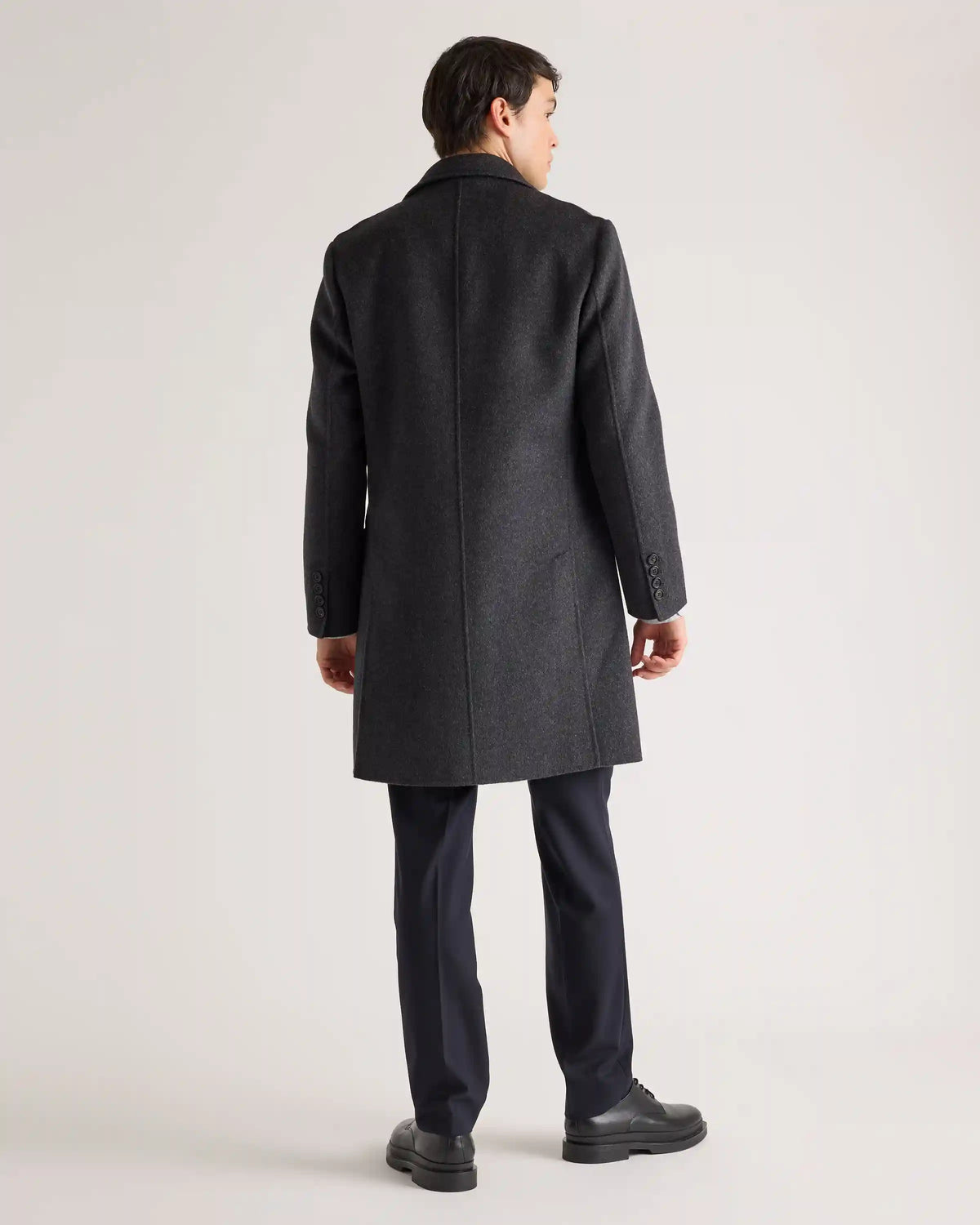 100% Mongolian Cashmere Double-Faced Overcoat