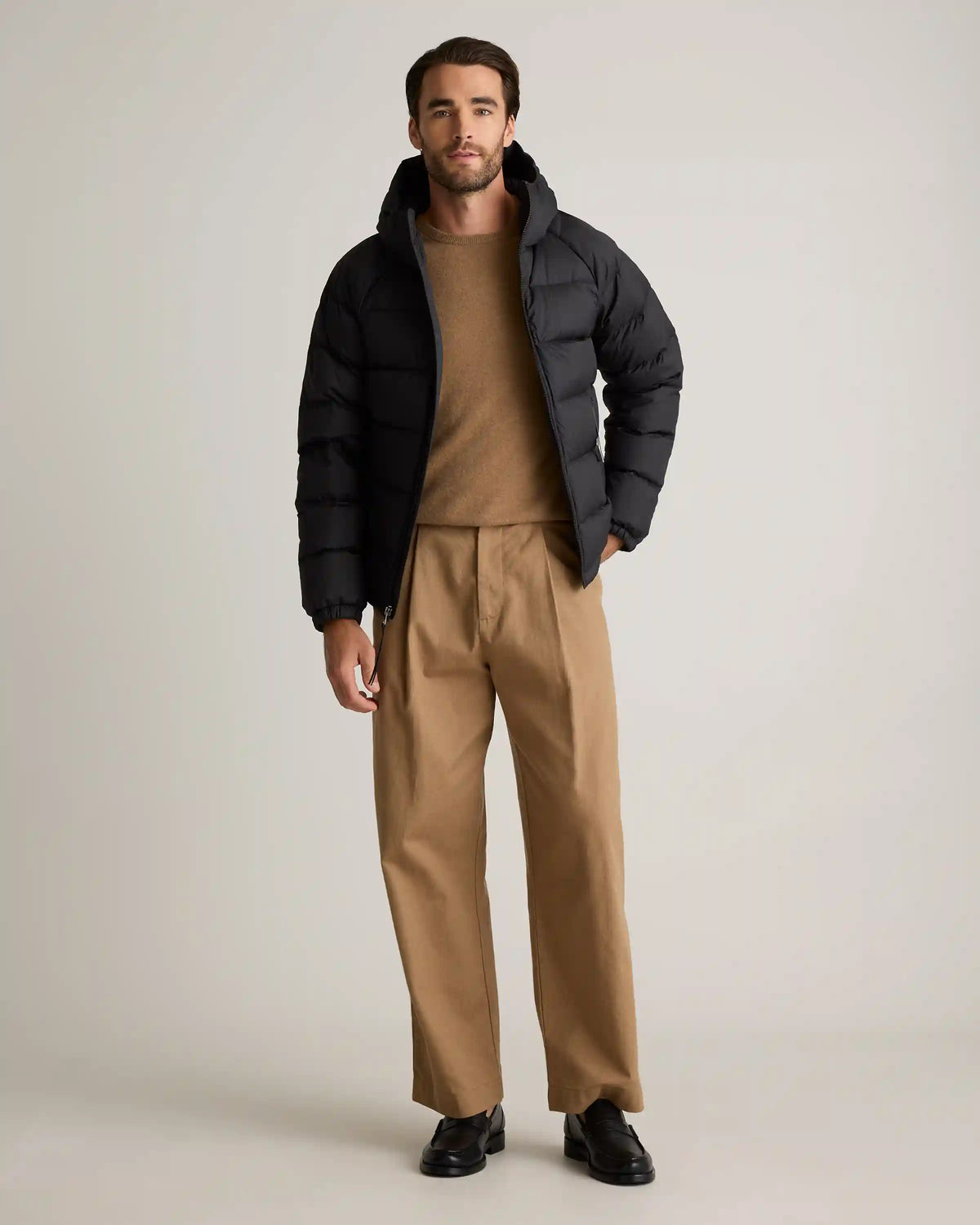 Responsible Down Puffer Jacket with Hood