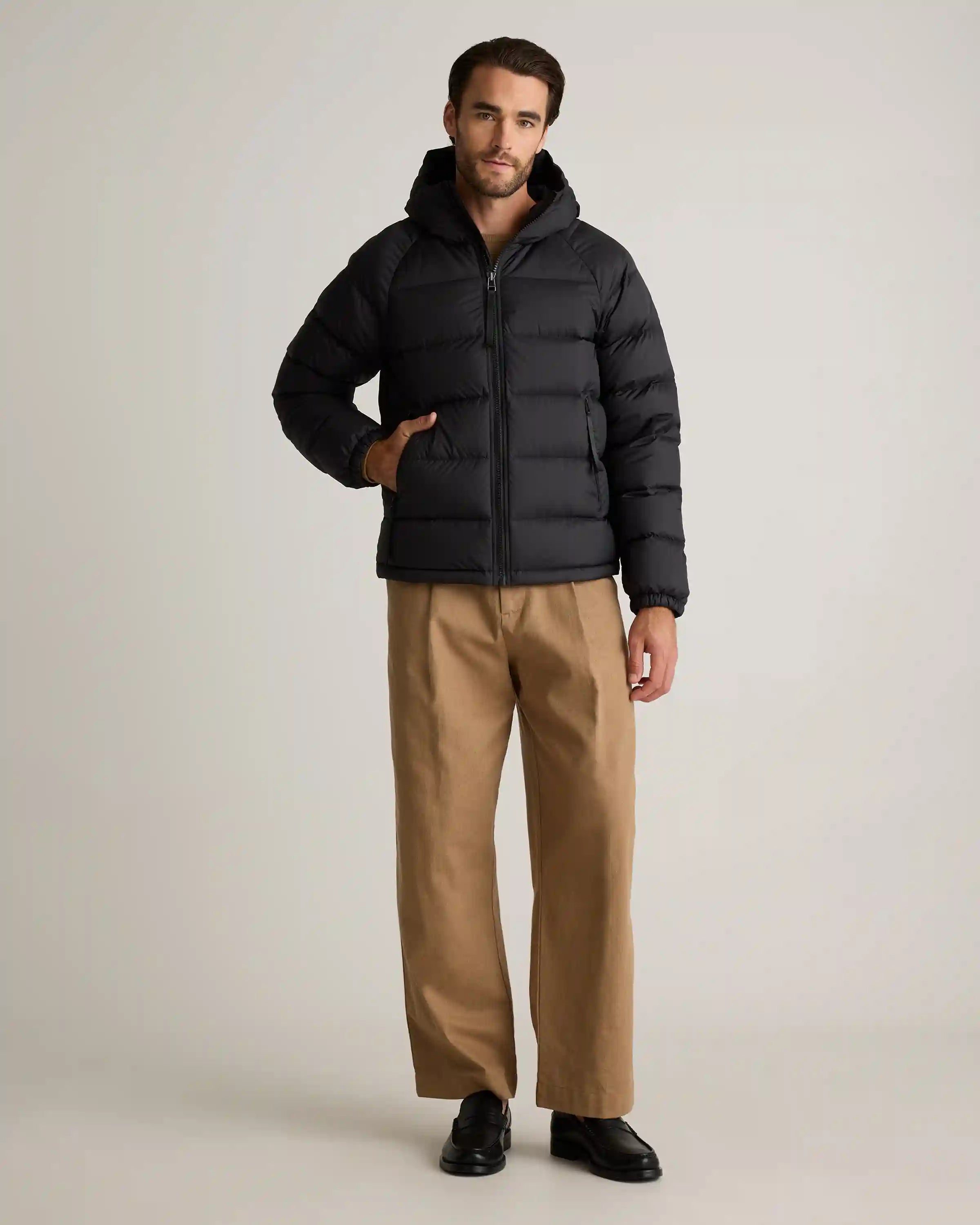 Responsible Down Puffer Jacket with Hood
