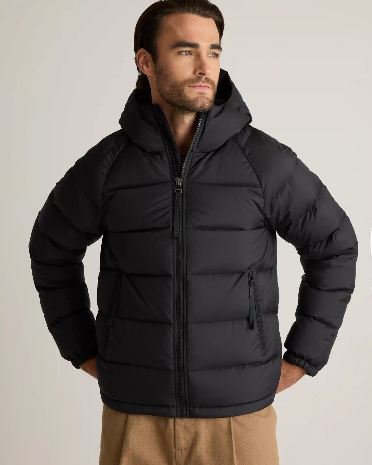 Responsible Down Puffer Jacket with Hood