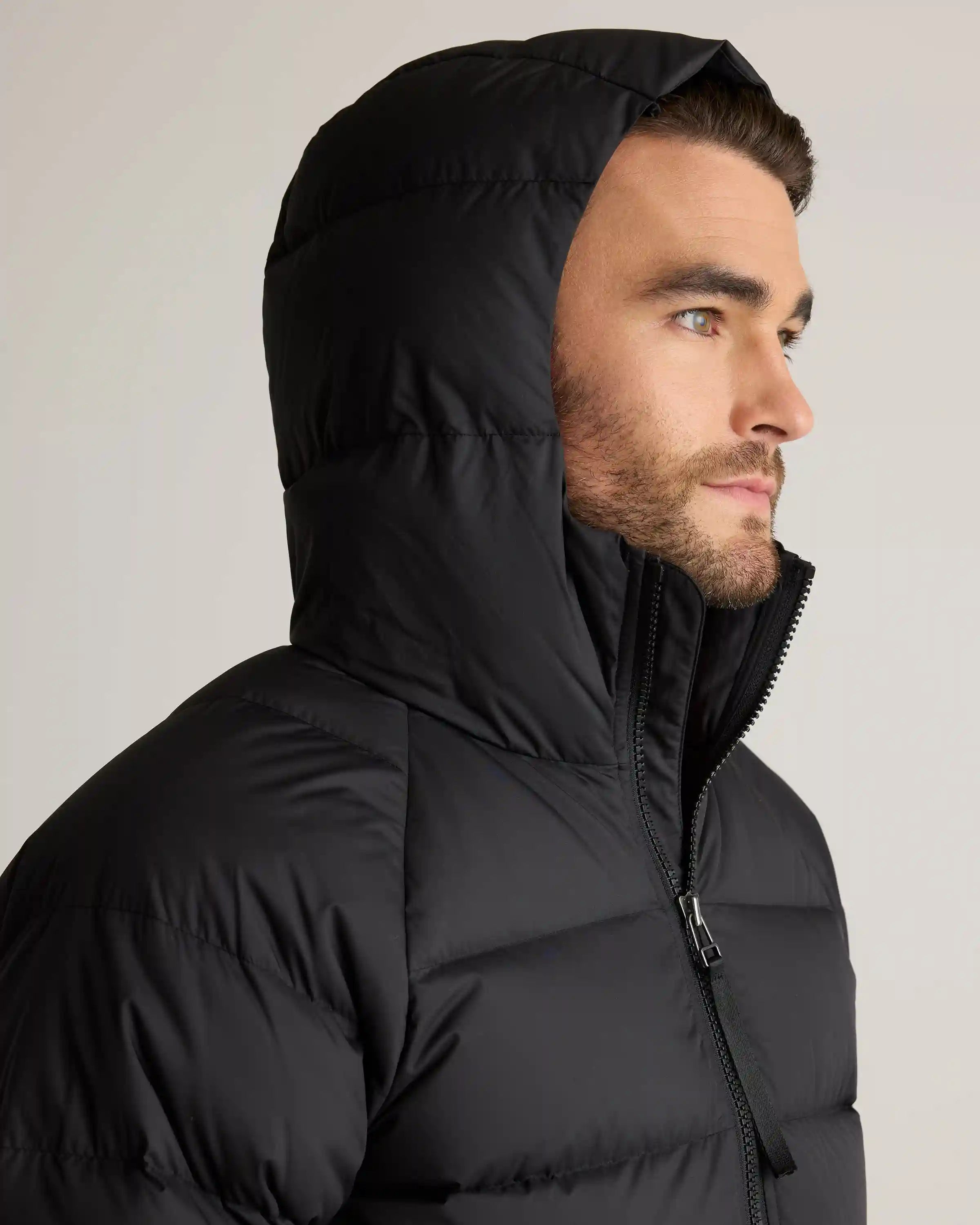 Responsible Down Puffer Jacket with Hood