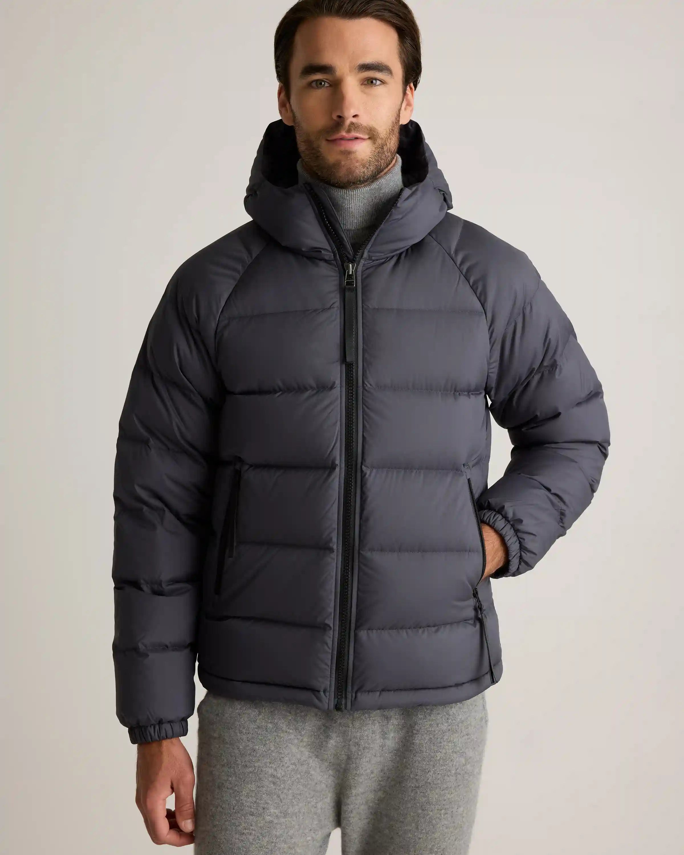 Responsible Down Puffer Jacket with Hood