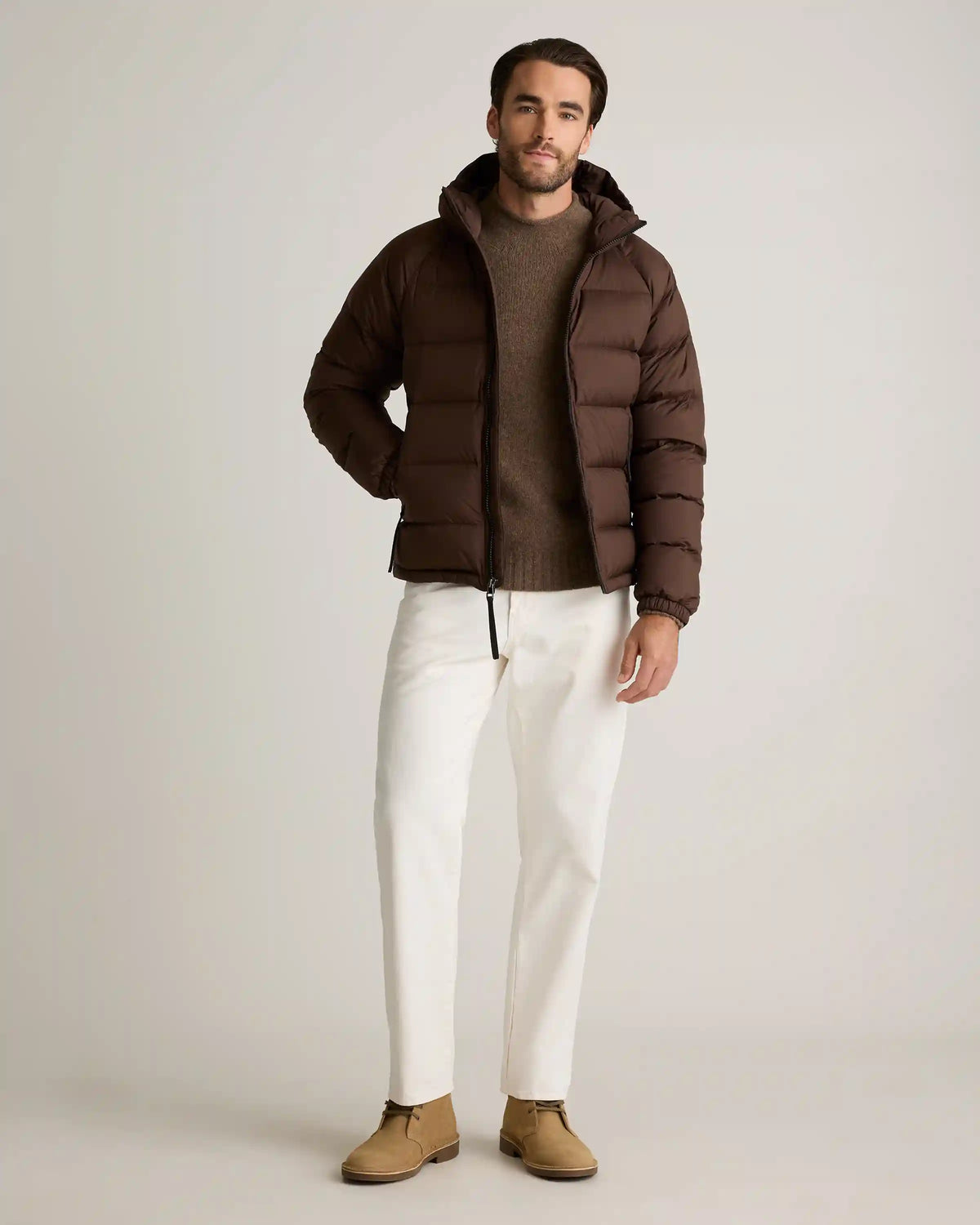 Responsible Down Puffer Jacket with Hood