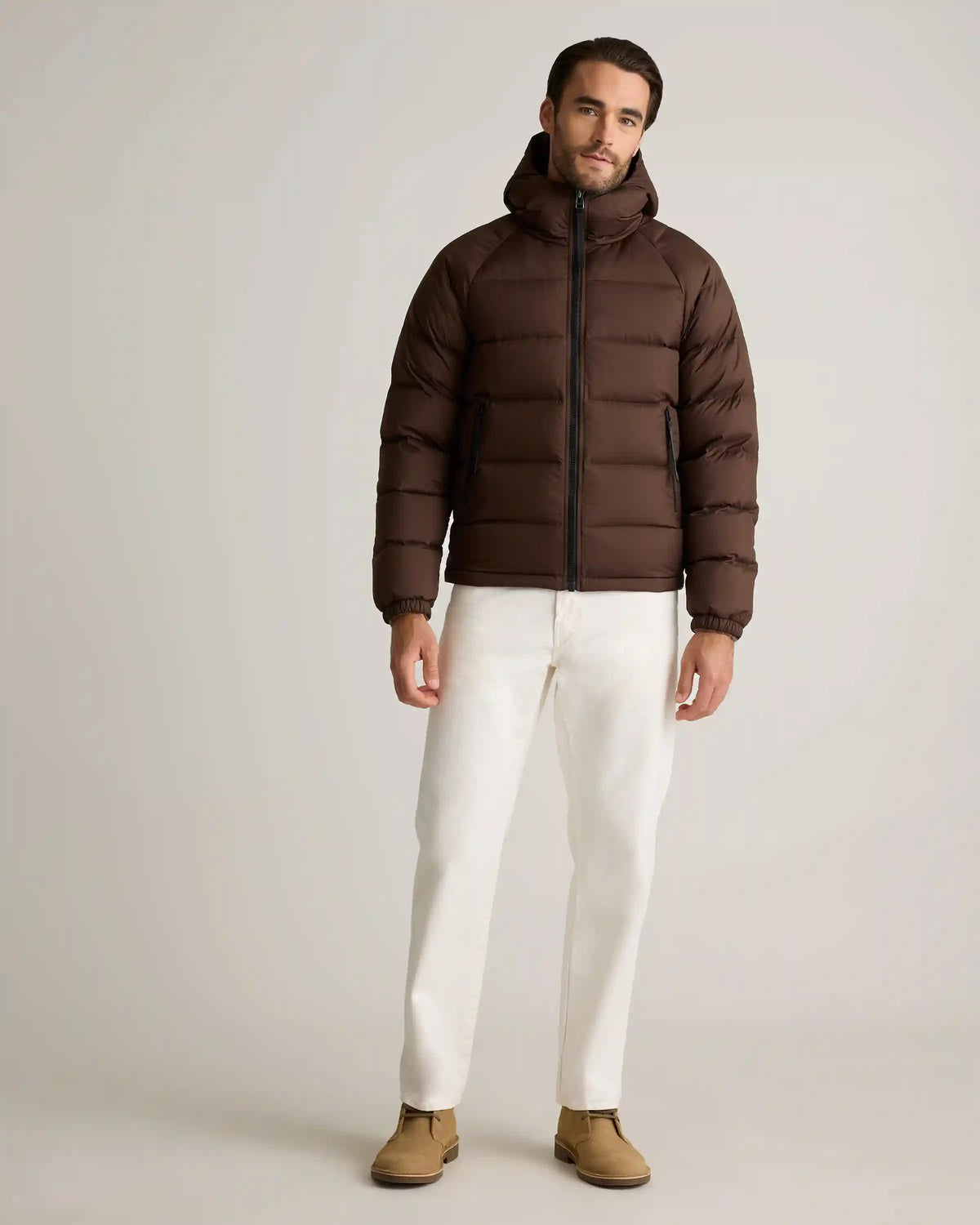 Responsible Down Puffer Jacket with Hood