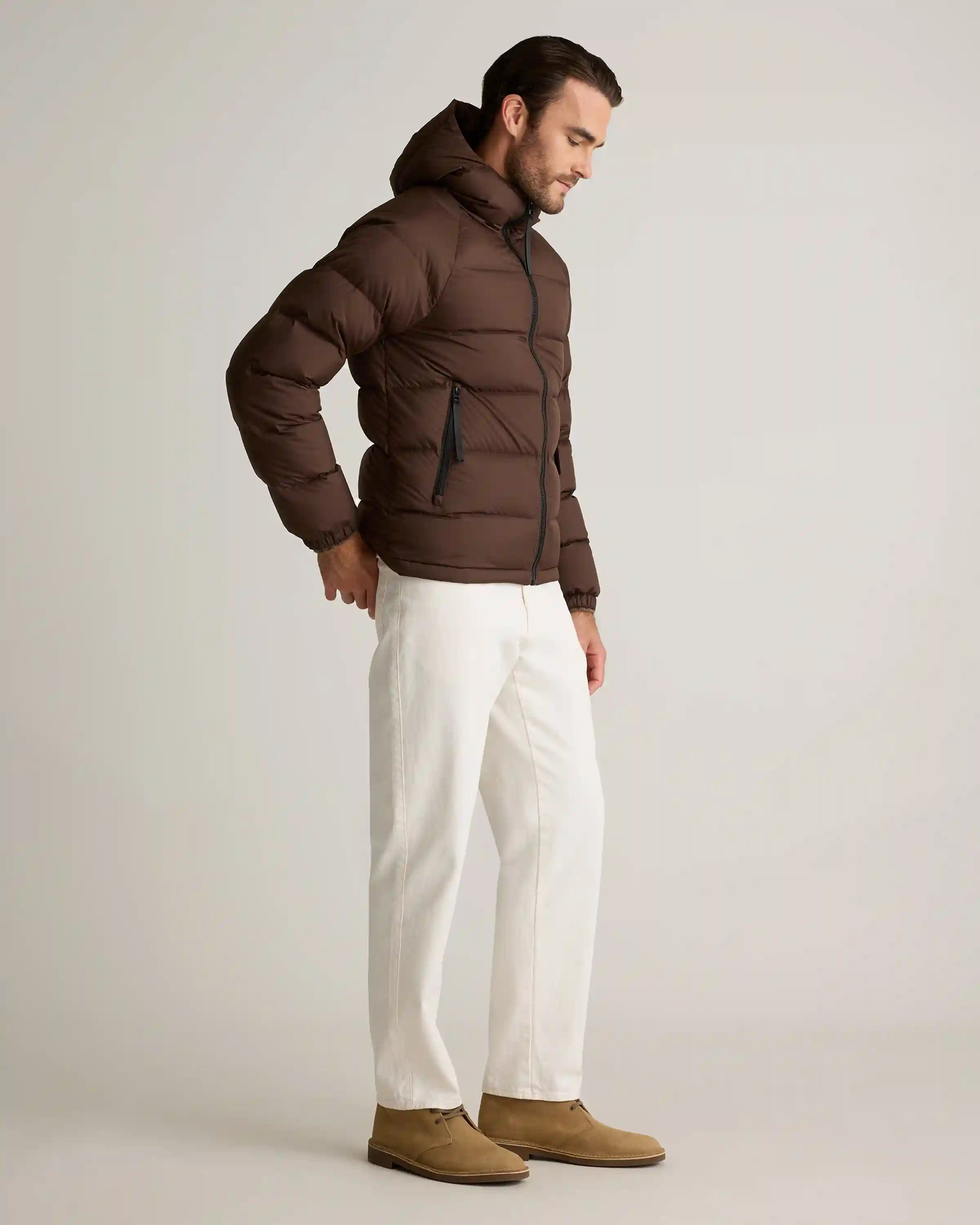 Responsible Down Puffer Jacket with Hood