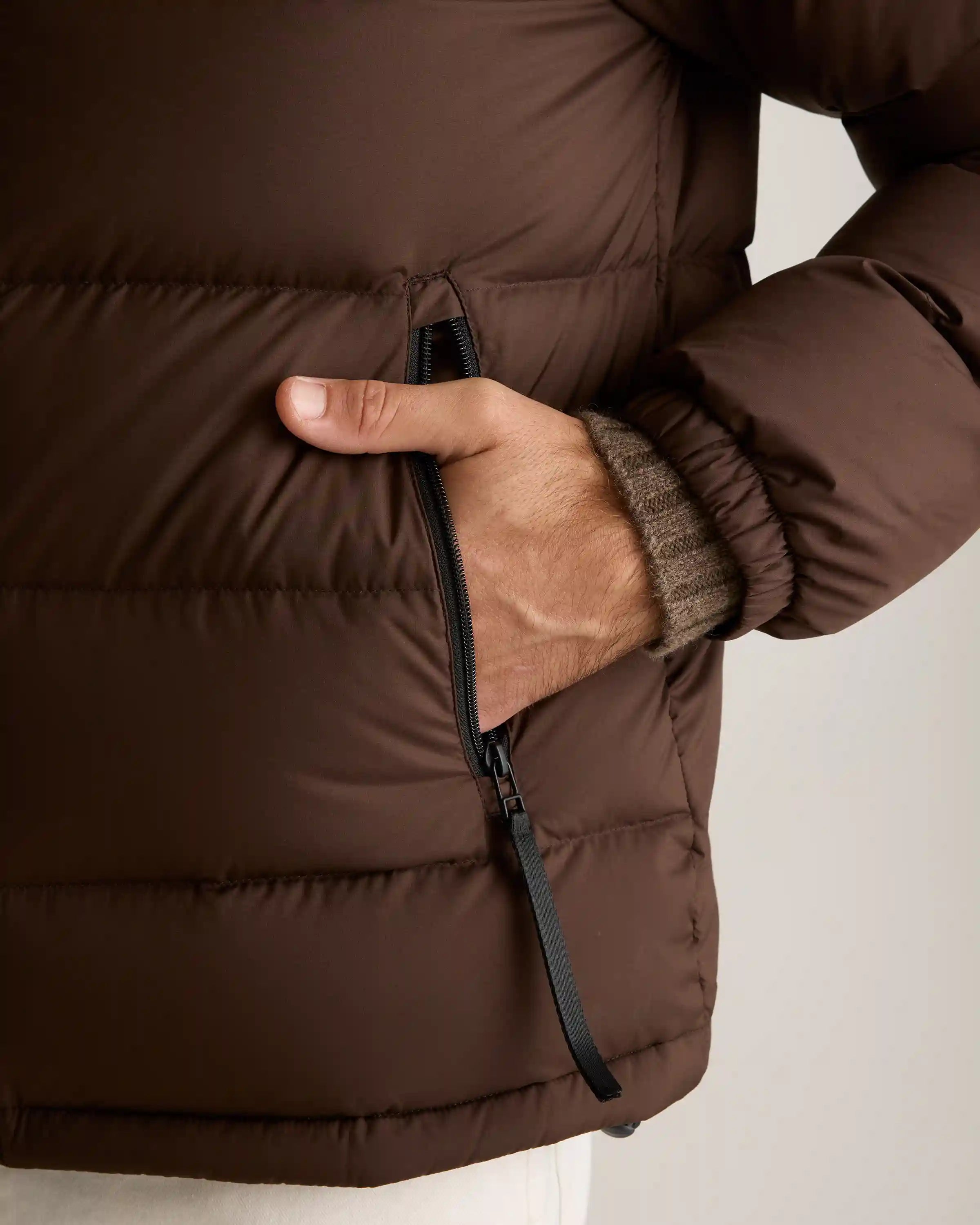 Responsible Down Puffer Jacket with Hood