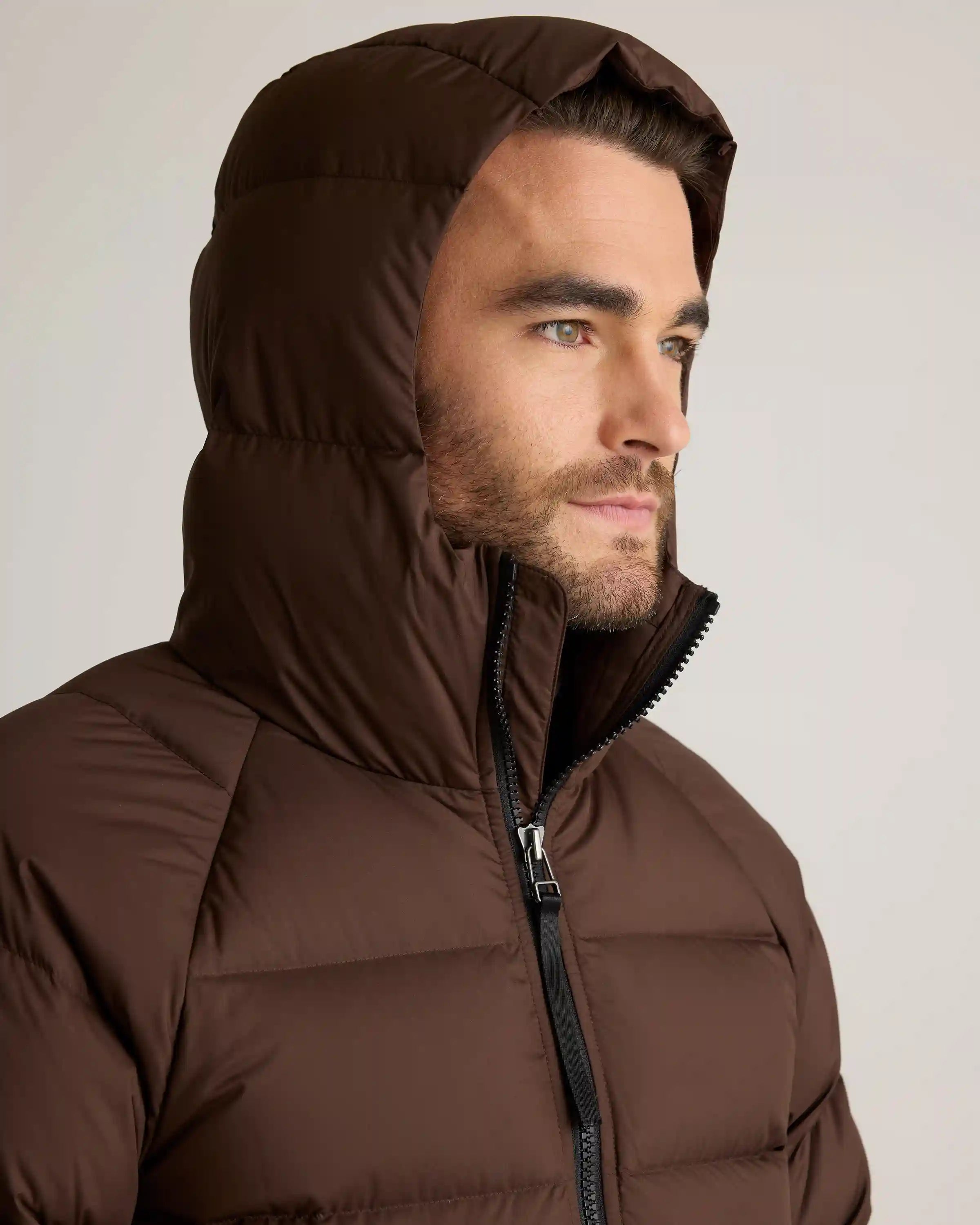 Responsible Down Puffer Jacket with Hood