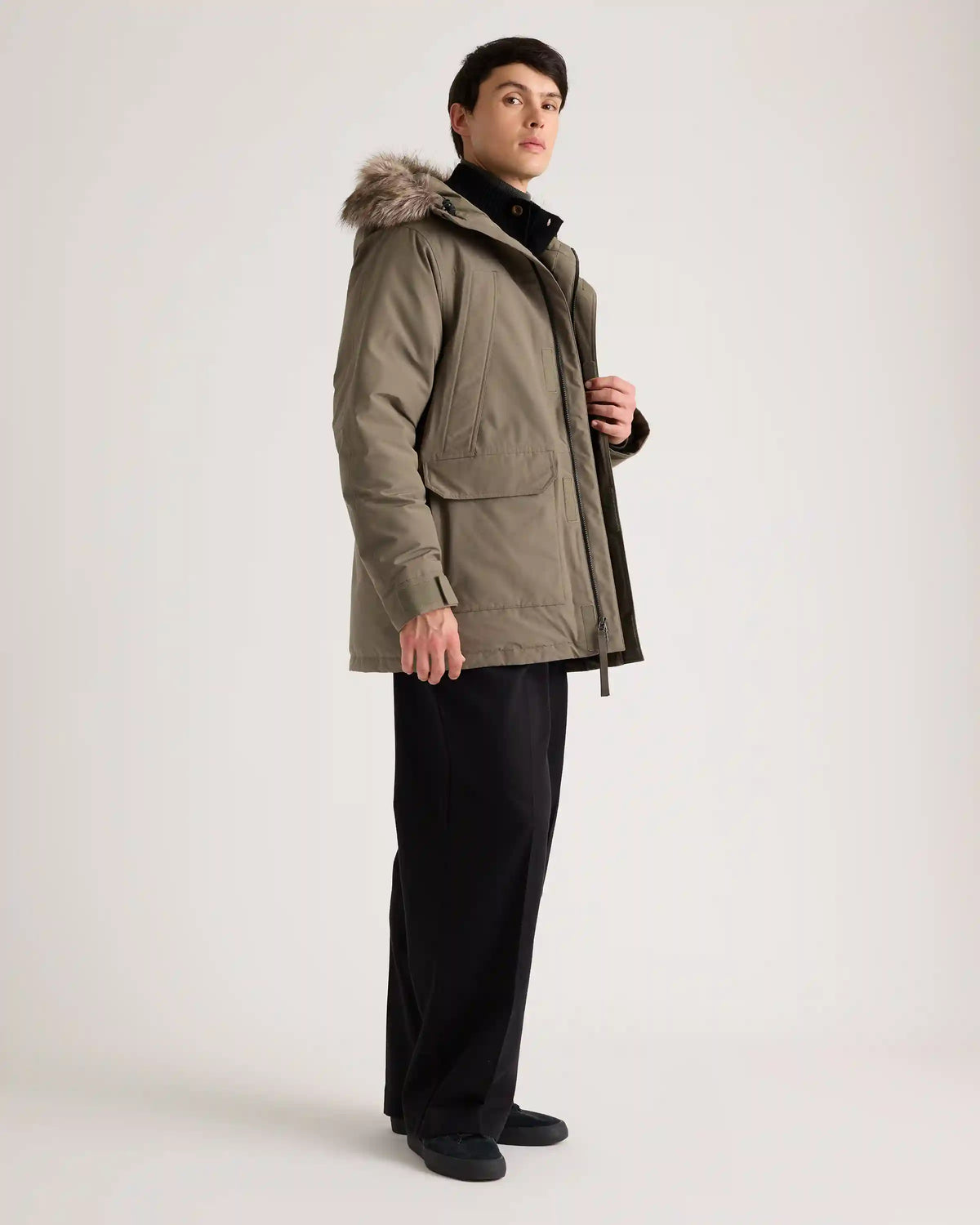 Responsible Down Hooded Parka