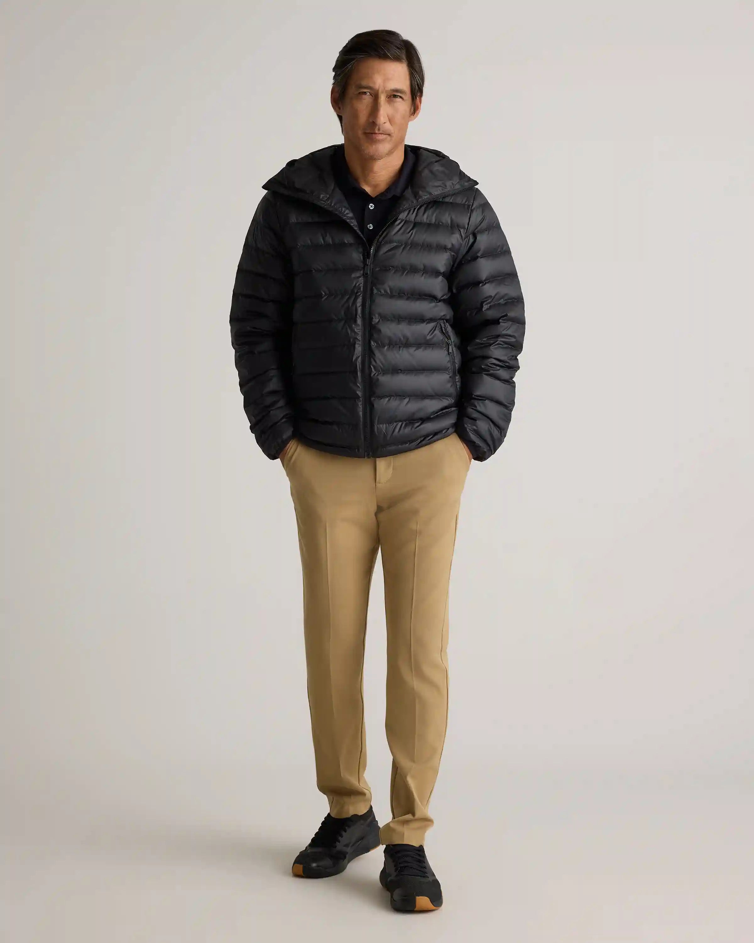 Lightweight Down Packable Puffer Hooded Jacket