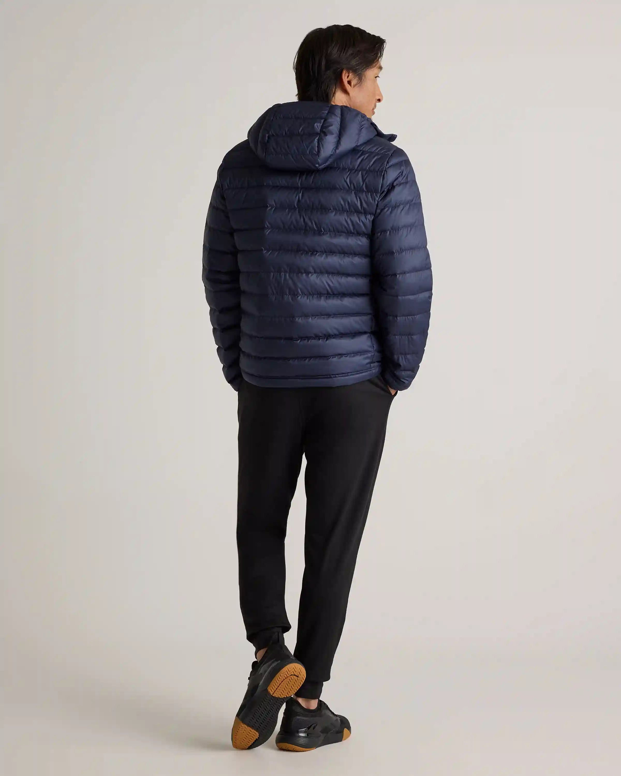 Lightweight Down Packable Puffer Hooded Jacket