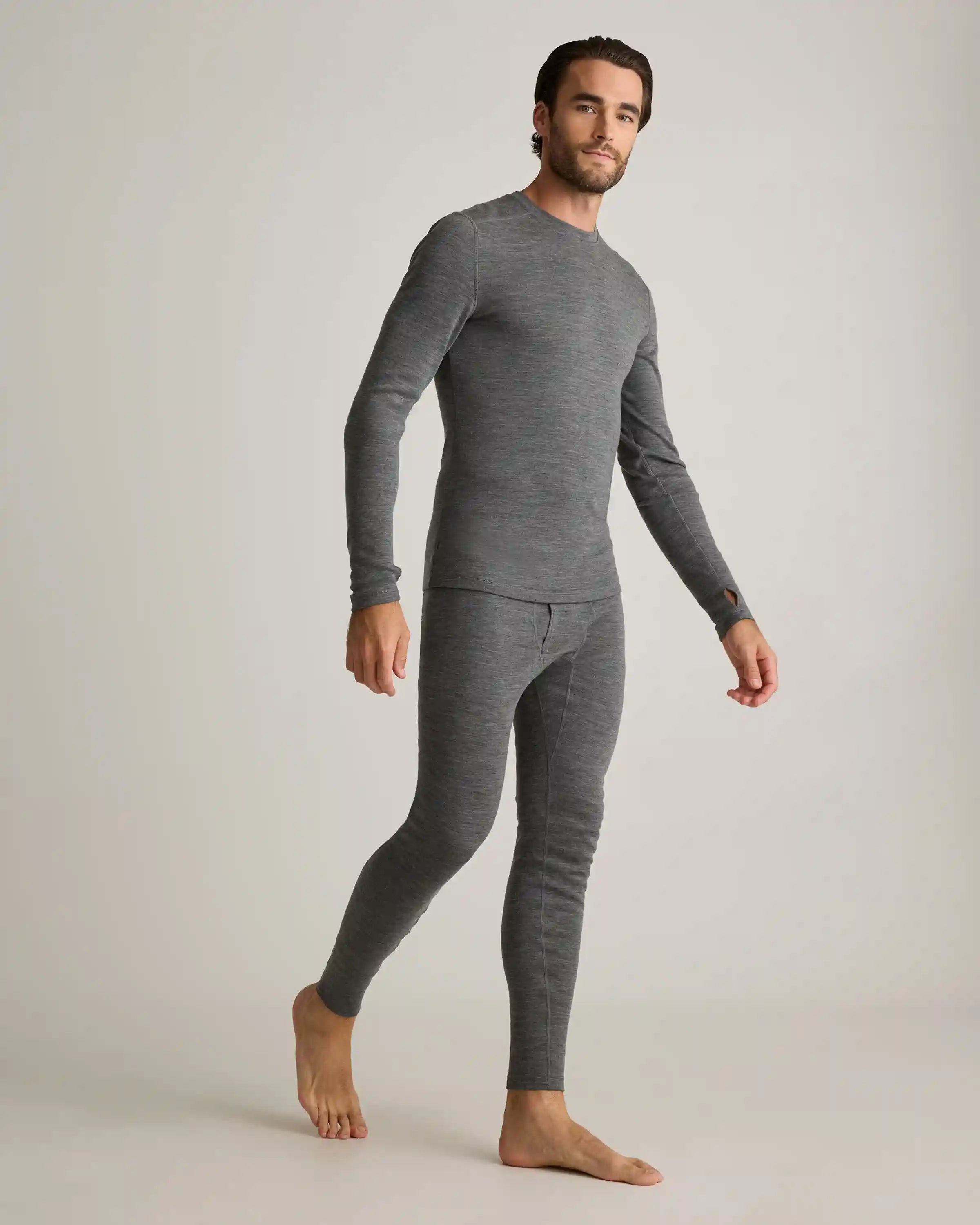 100% Merino Wool Cold Weather Base Layer Bottoms