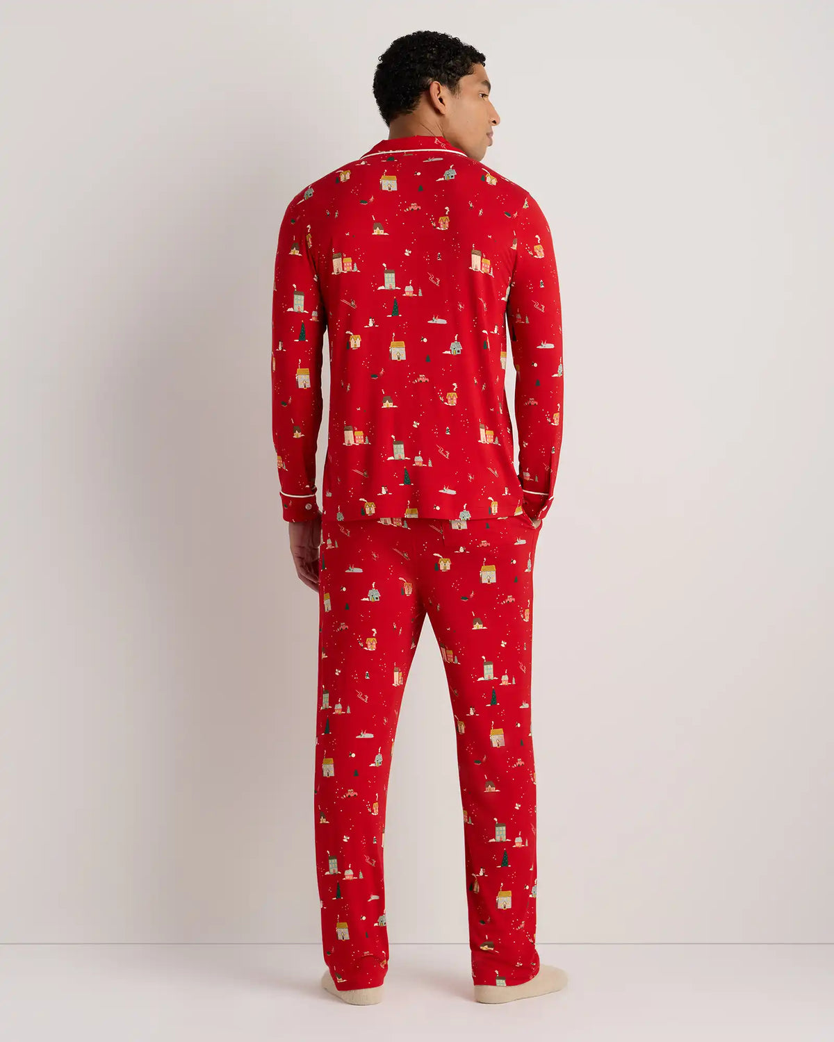 Bamboo Jersey Long Sleeve Pajama Set