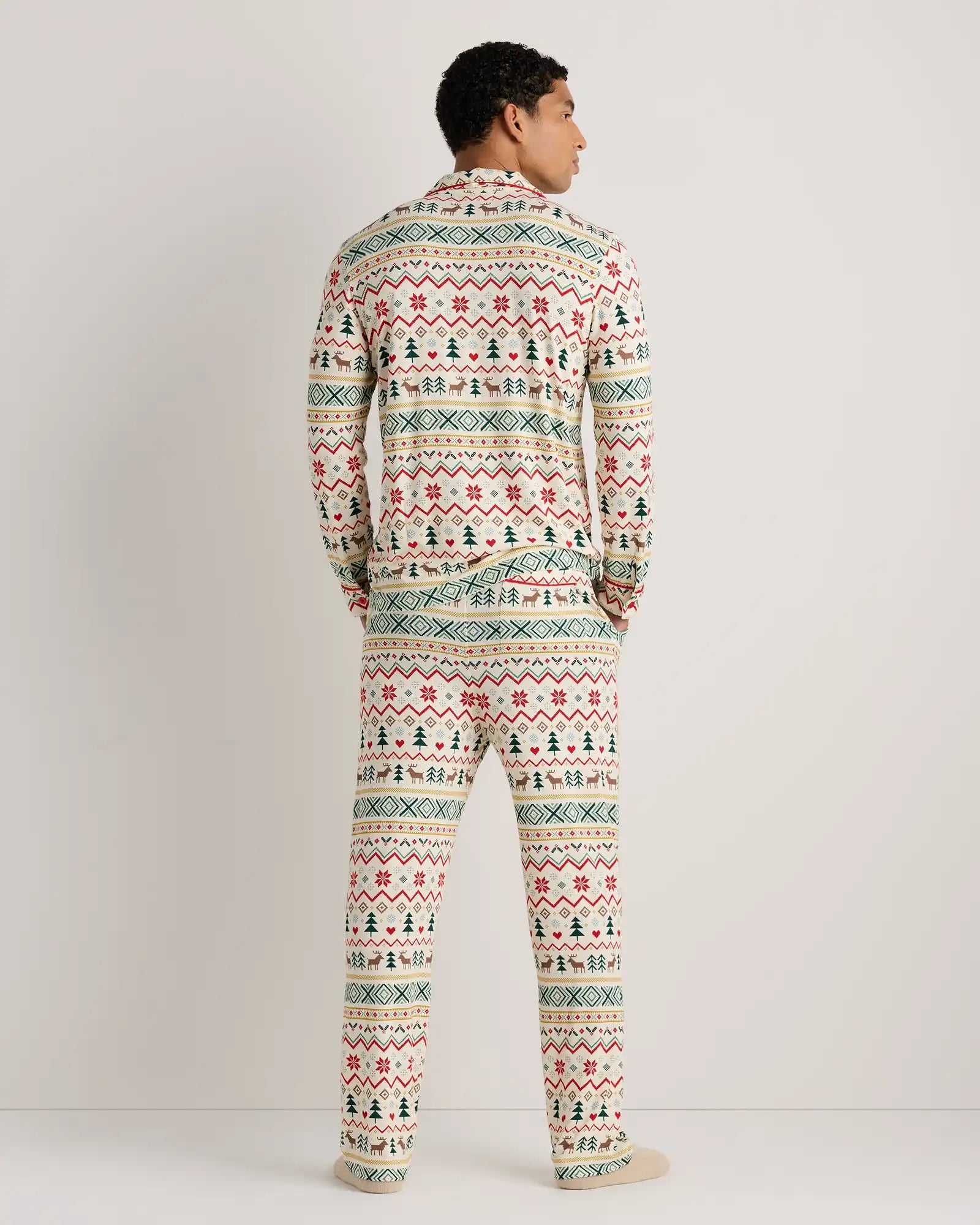 Bamboo Jersey Long Sleeve Pajama Set
