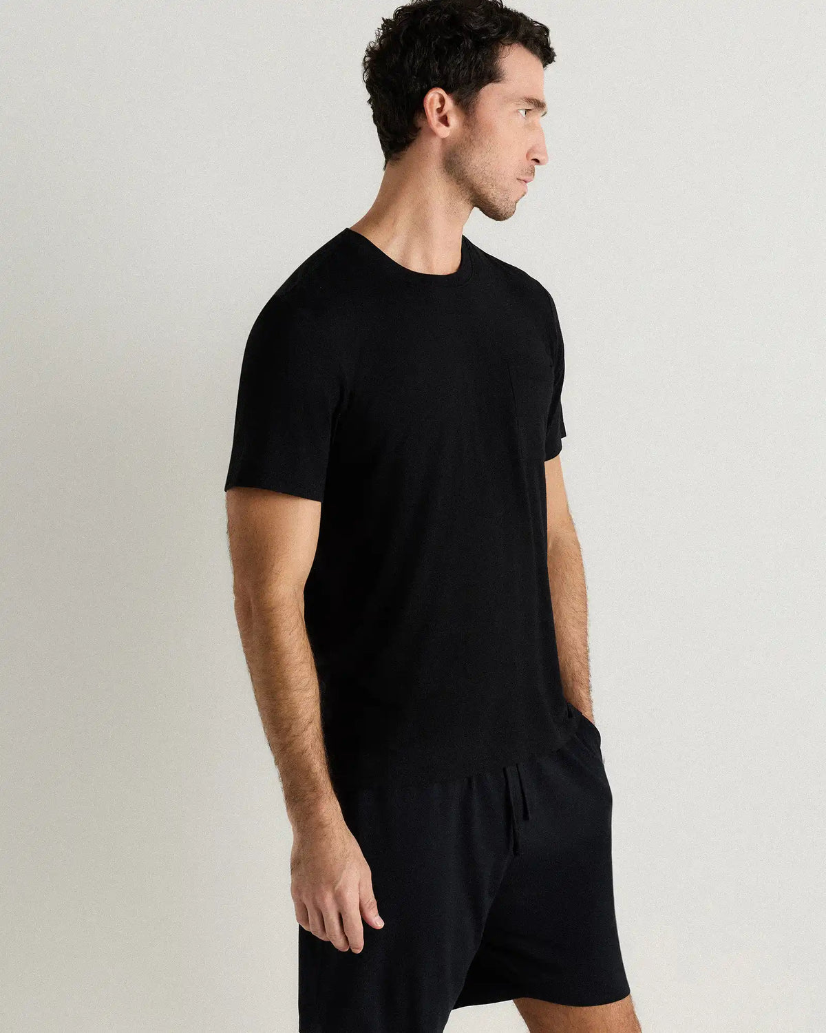 Bamboo Jersey Relaxed Lounge Tee