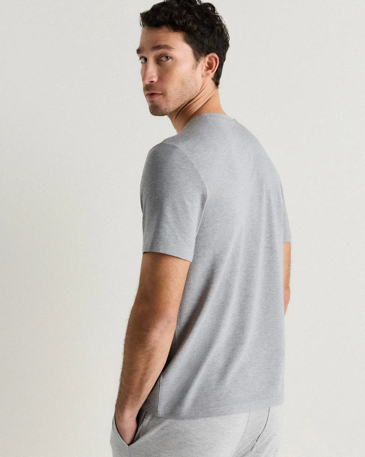 Bamboo Jersey Relaxed Lounge Tee